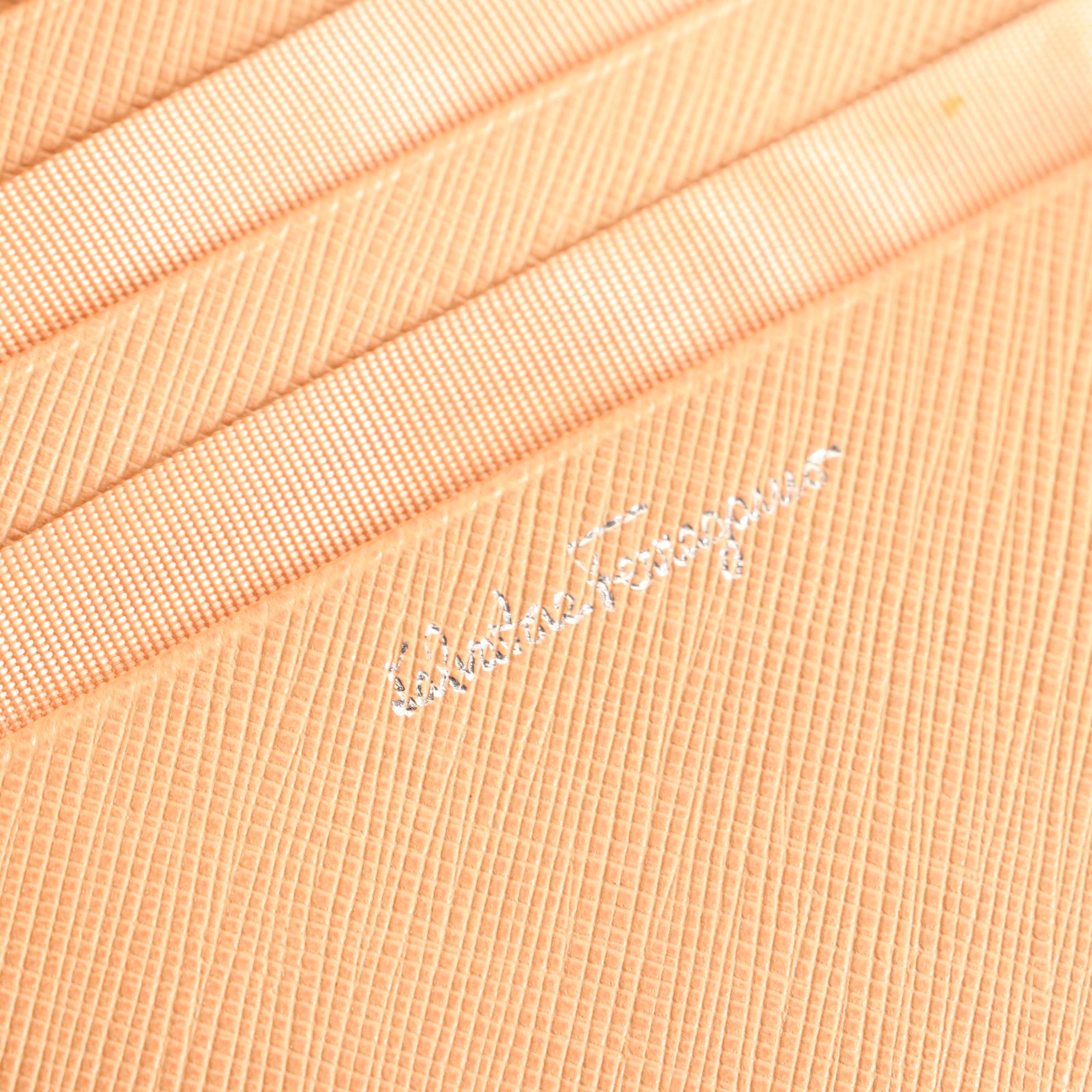 Salvatore Ferragamo Gancini Saffiano Leather Wallet