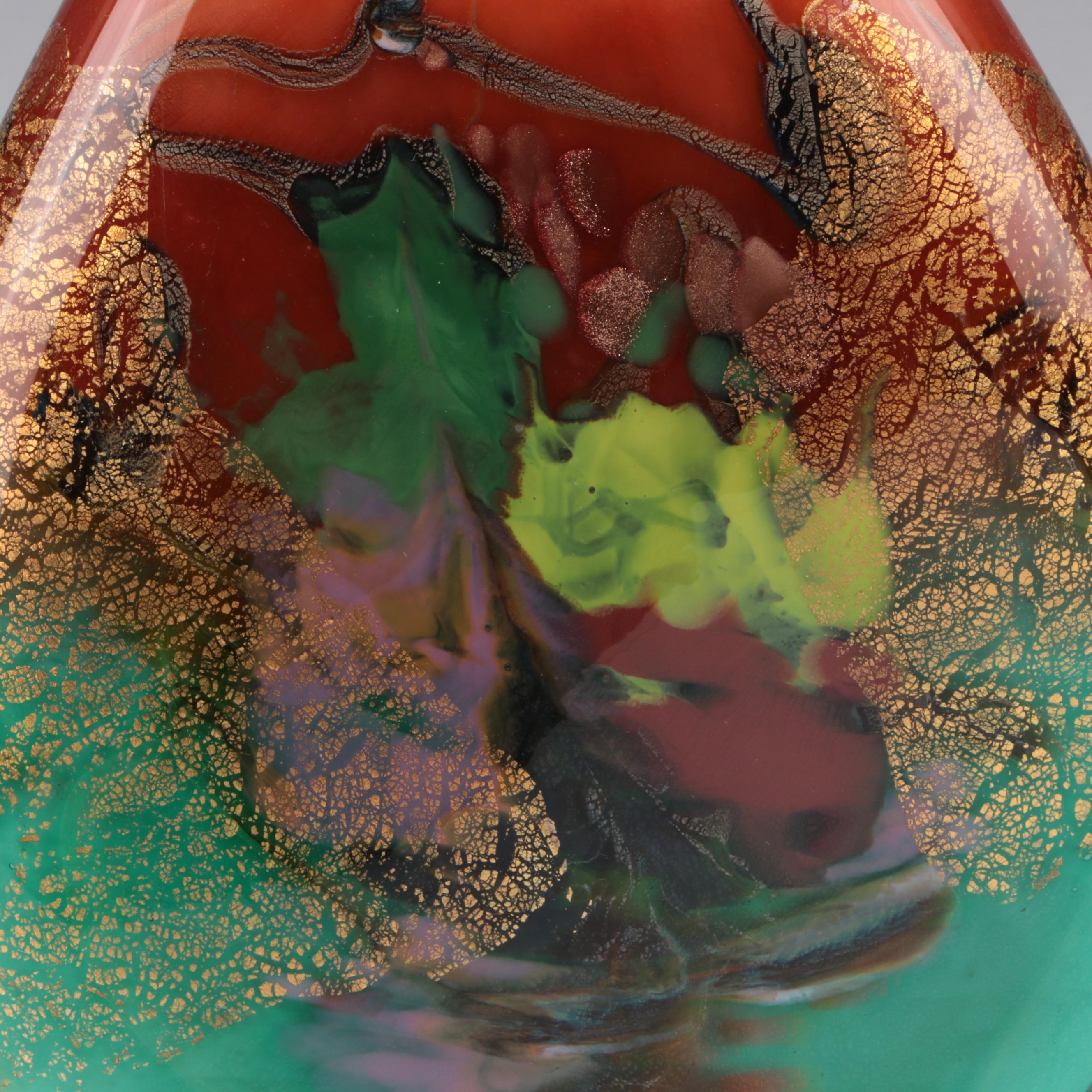 Pascal Guernic Blown Glass Vase