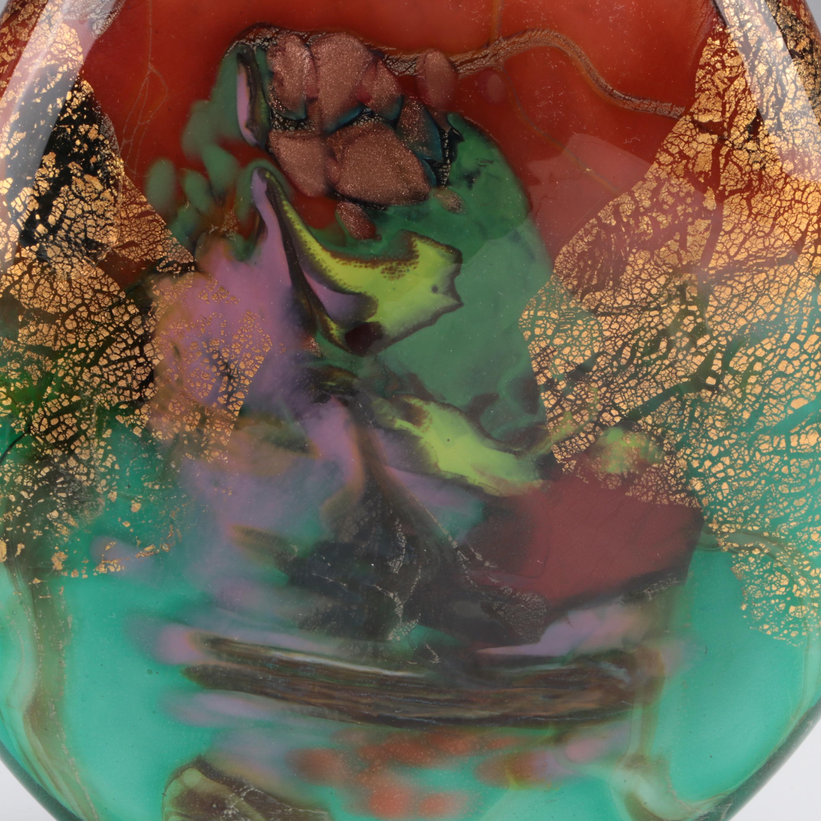 Pascal Guernic Blown Glass Vase