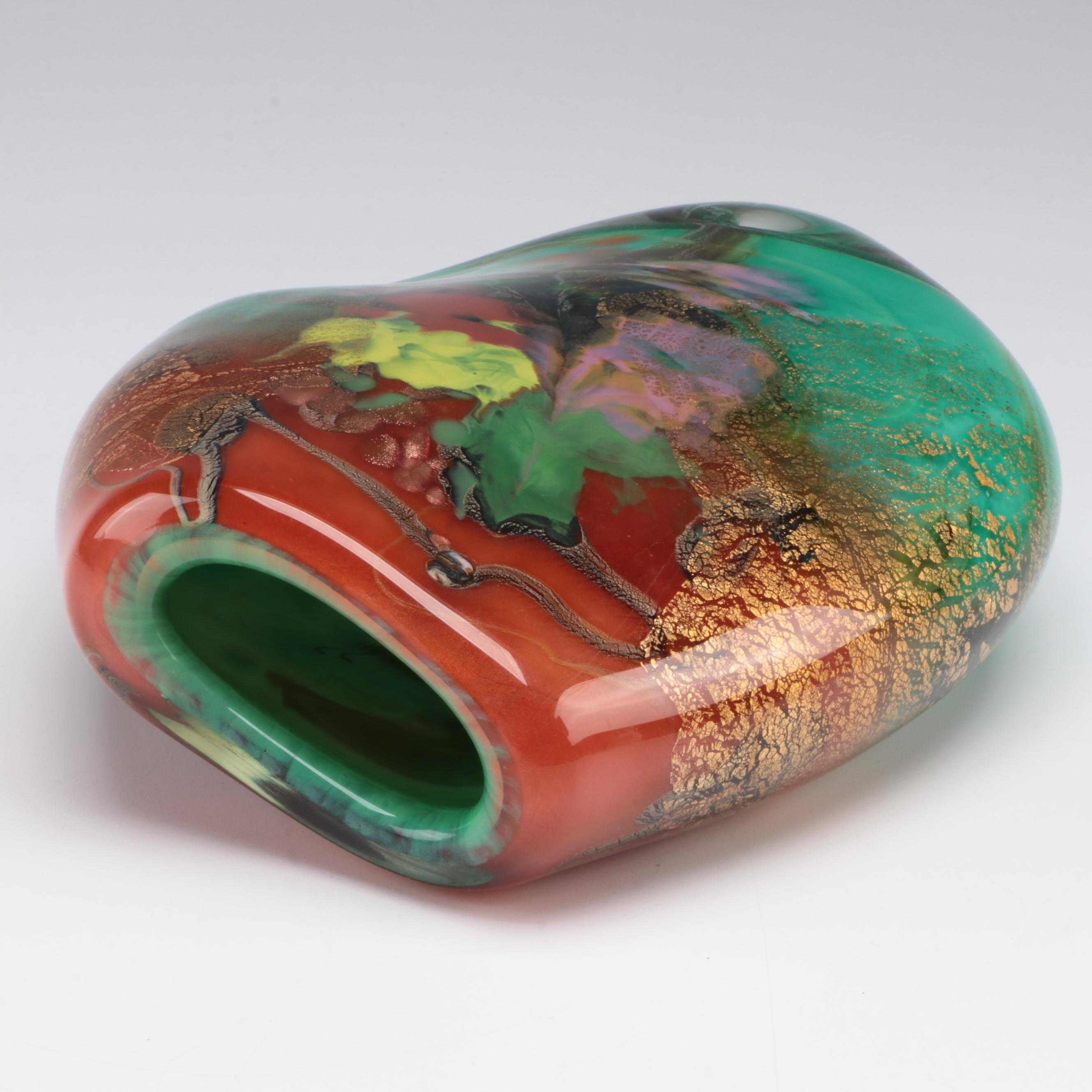 Pascal Guernic Blown Glass Vase