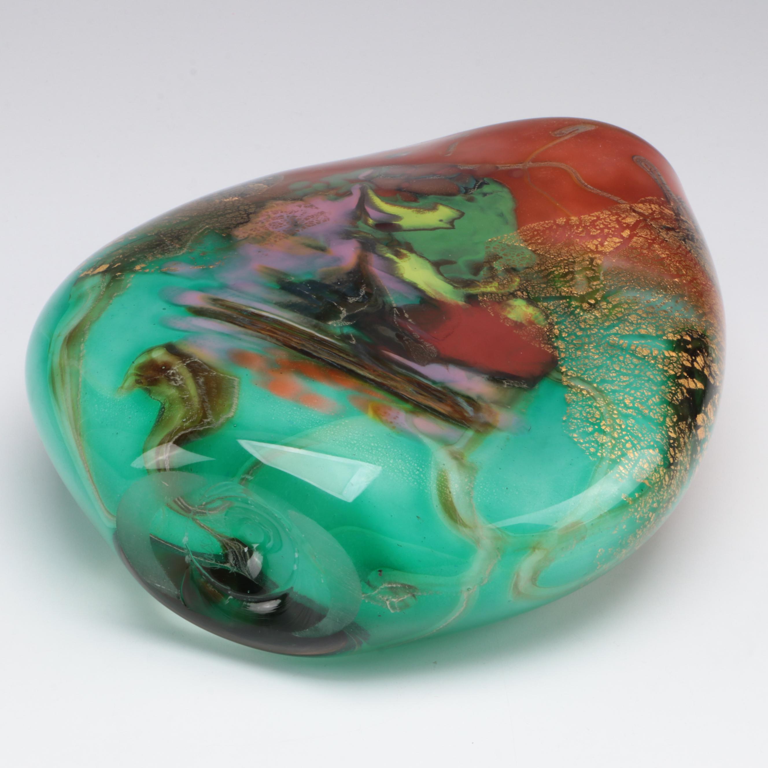 Pascal Guernic Blown Glass Vase