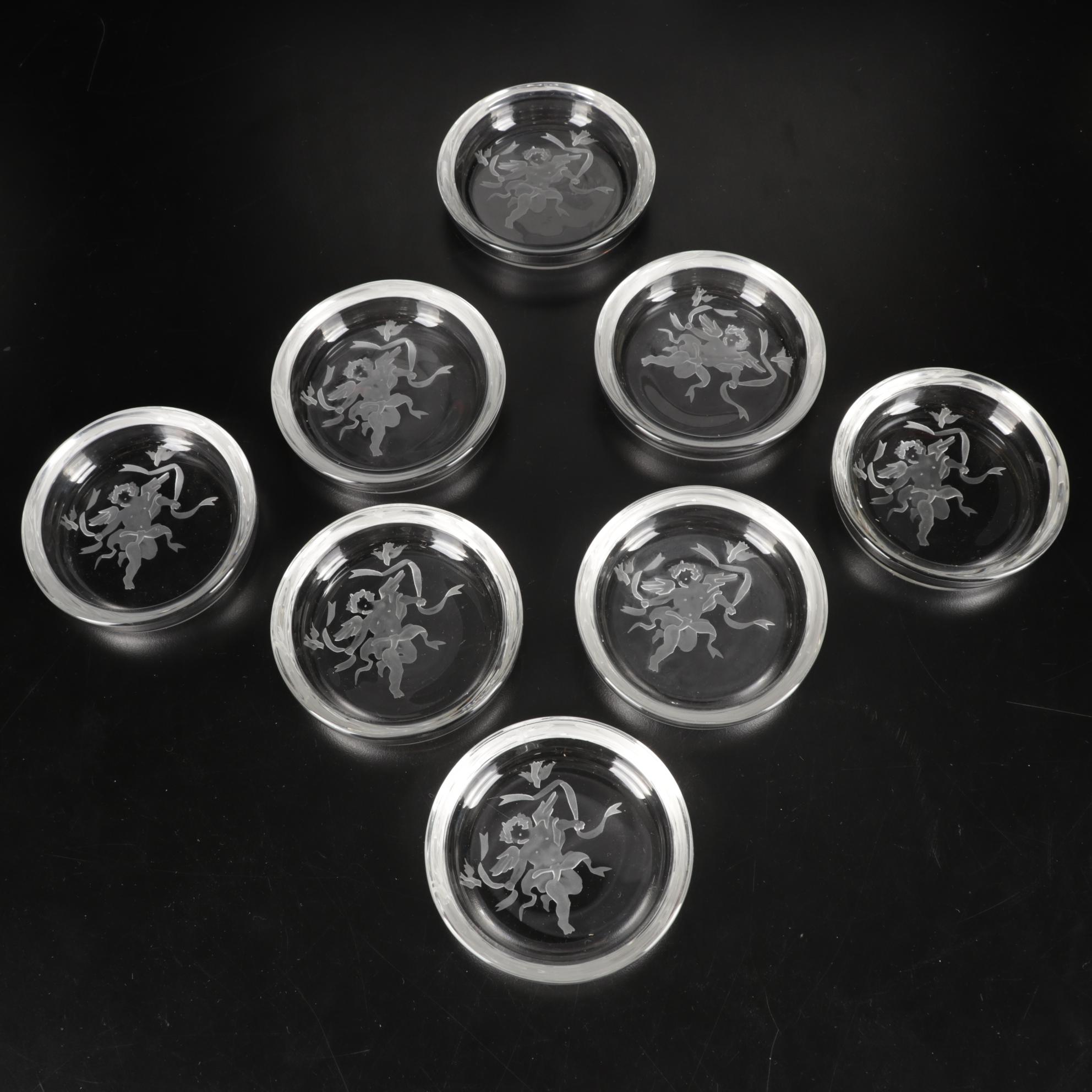 Victorian MOP Handled Fruit Knives and Other Tableware