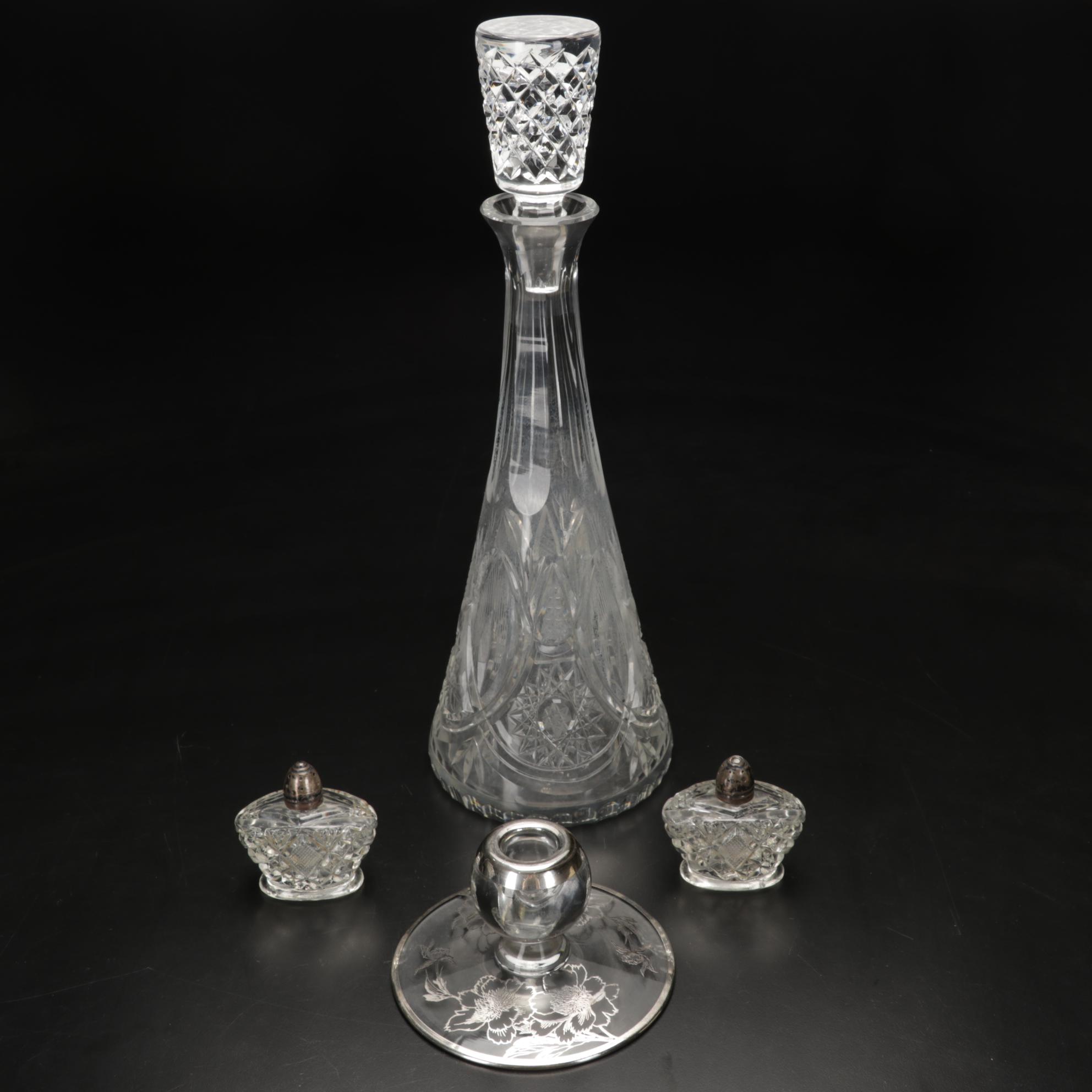 Victorian MOP Handled Fruit Knives and Other Tableware