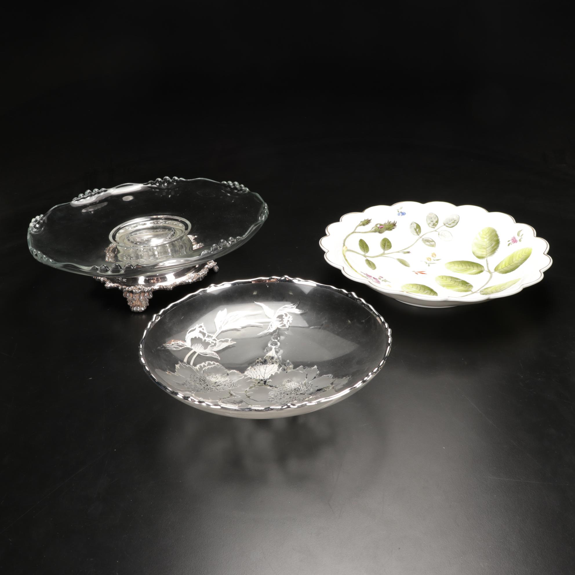 Victorian MOP Handled Fruit Knives and Other Tableware