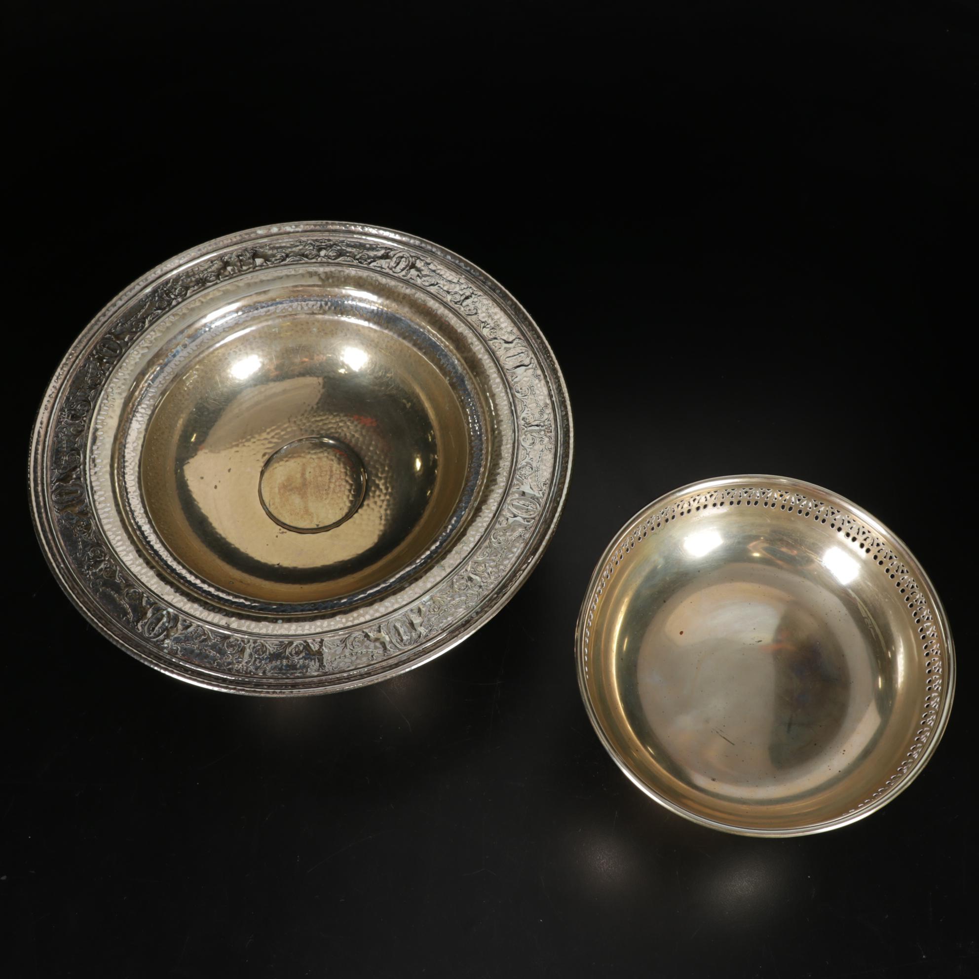 Victorian MOP Handled Fruit Knives and Other Tableware