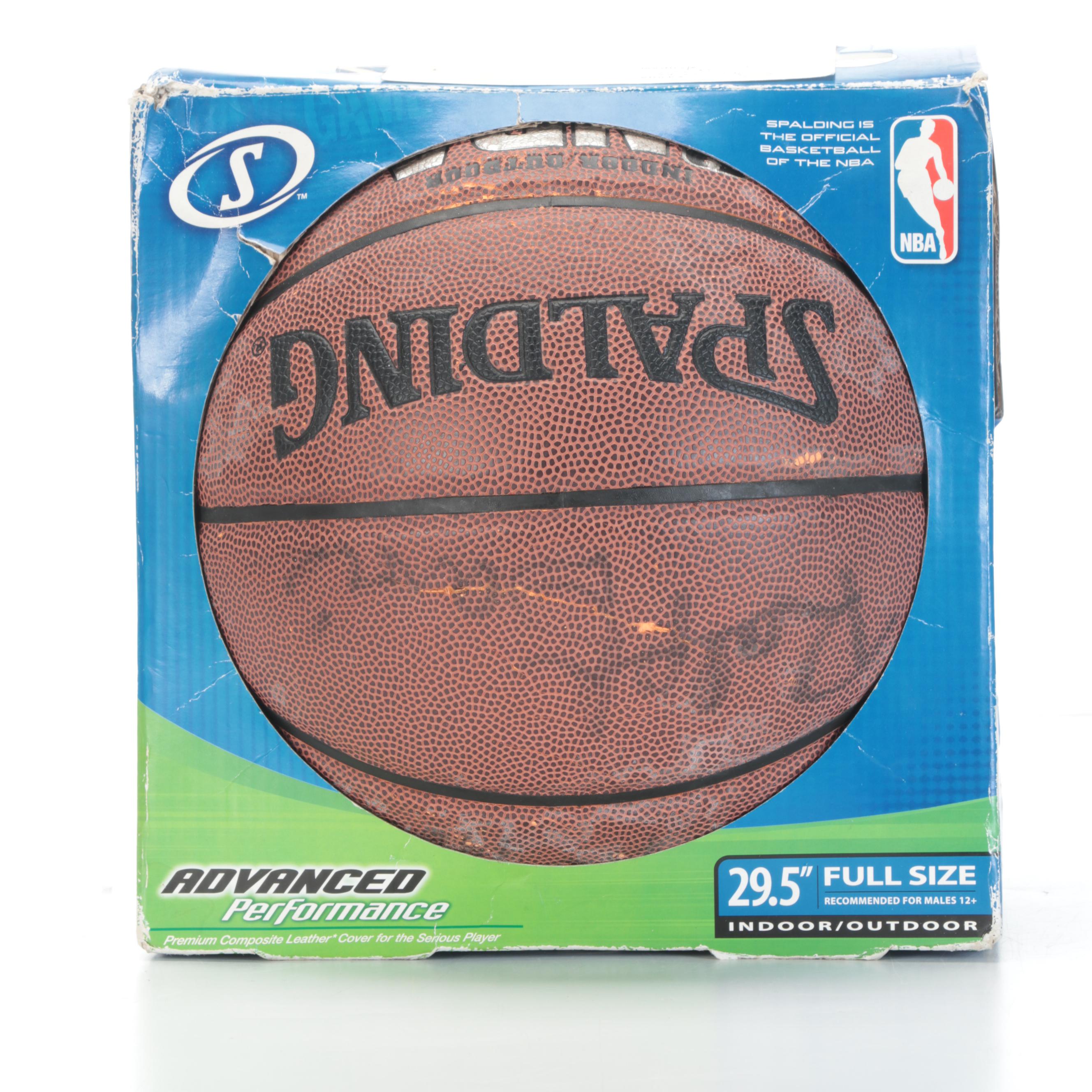 Sealed Starting Lineup Figures with Ralph Davis Signed Basketball and More