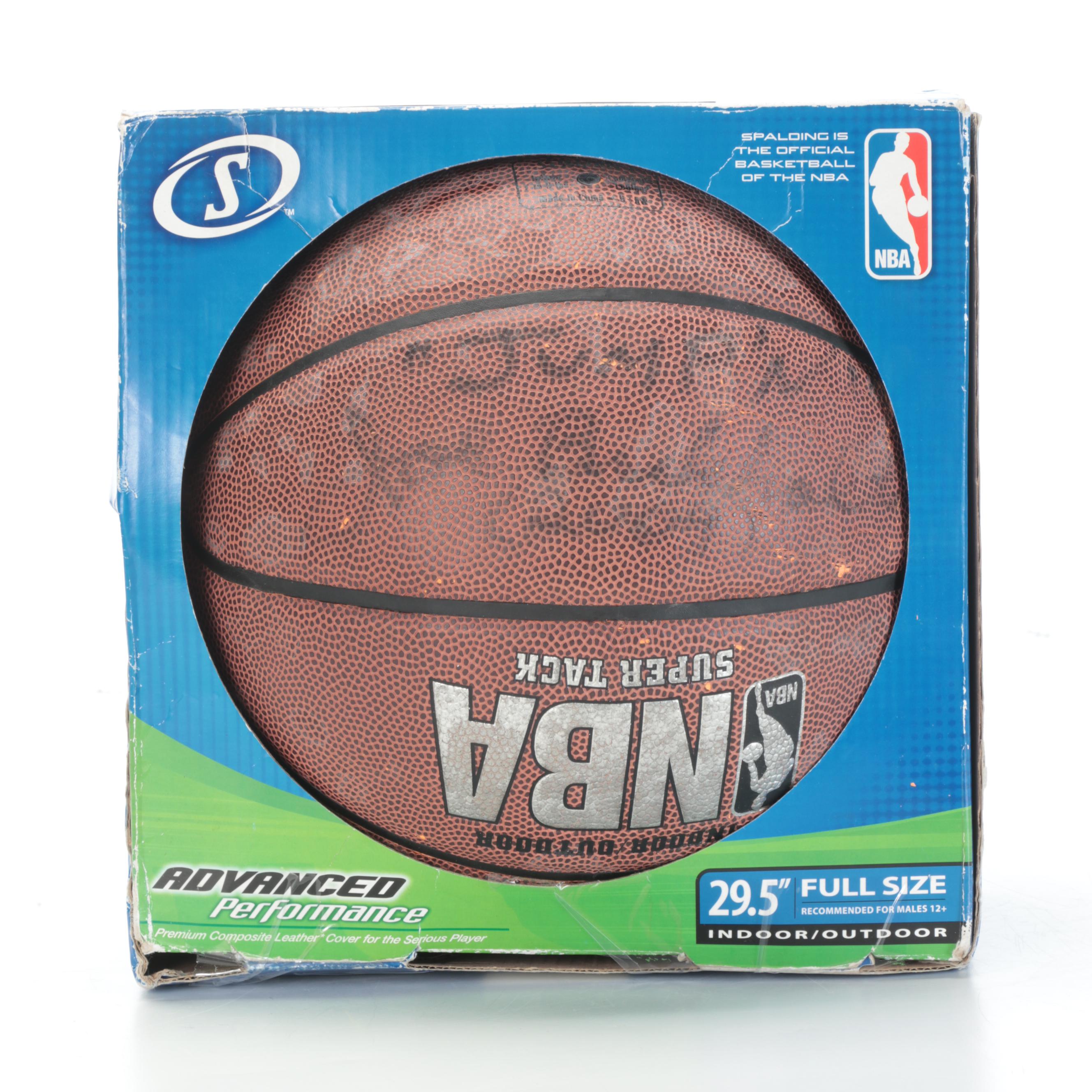 Sealed Starting Lineup Figures with Ralph Davis Signed Basketball and More