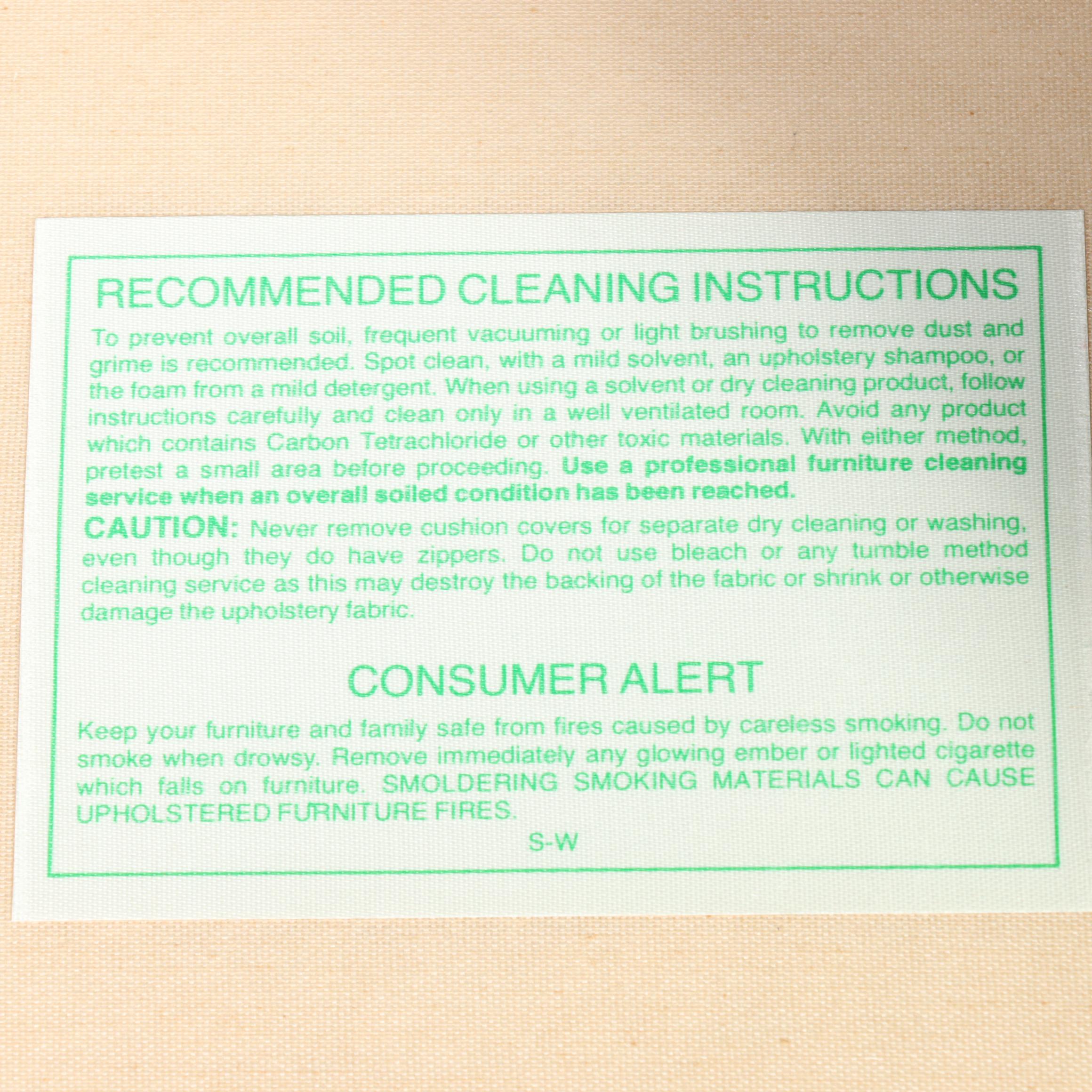 Designer Studio Options Custom-Upholstered Wingback Armchair