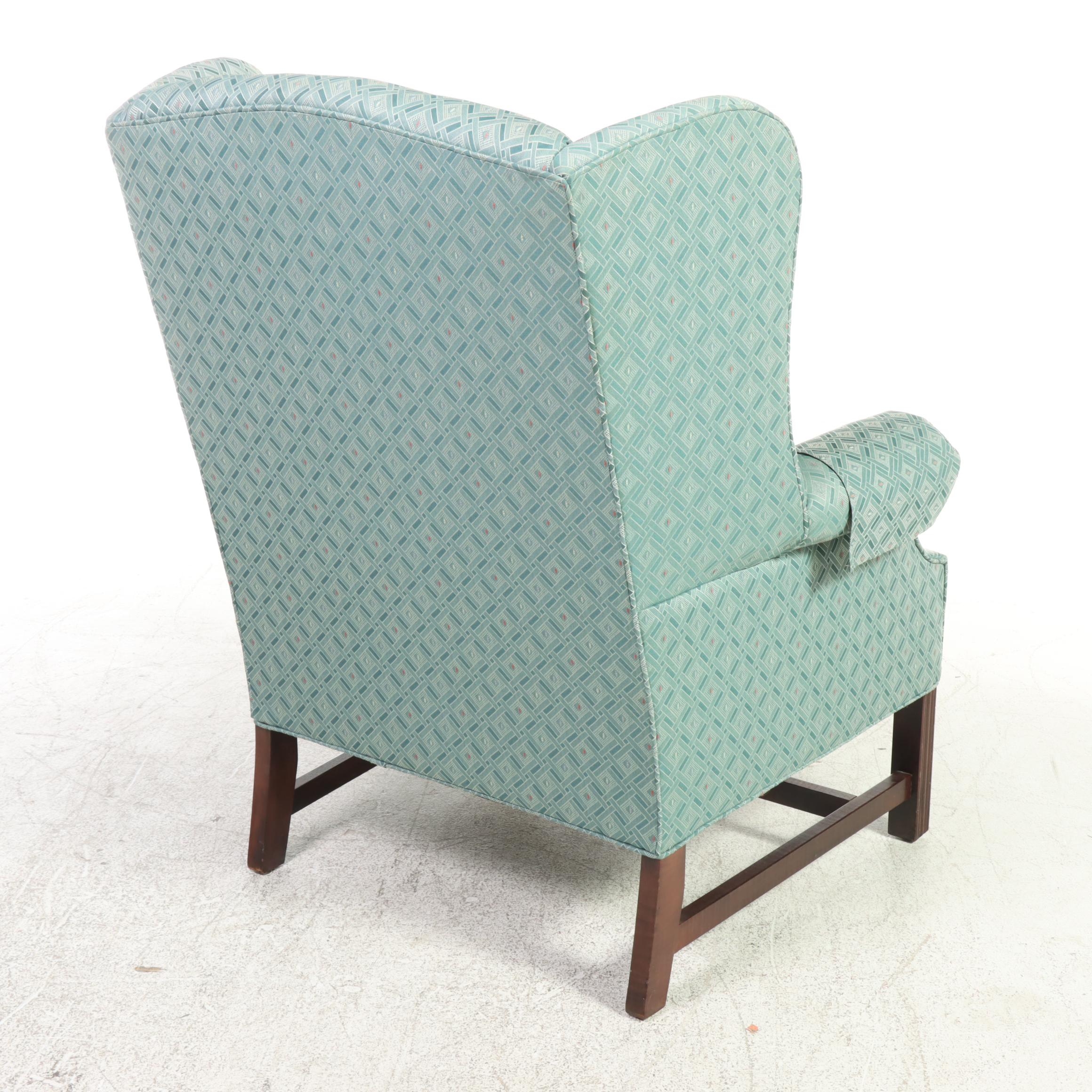 Designer Studio Options Custom-Upholstered Wingback Armchair