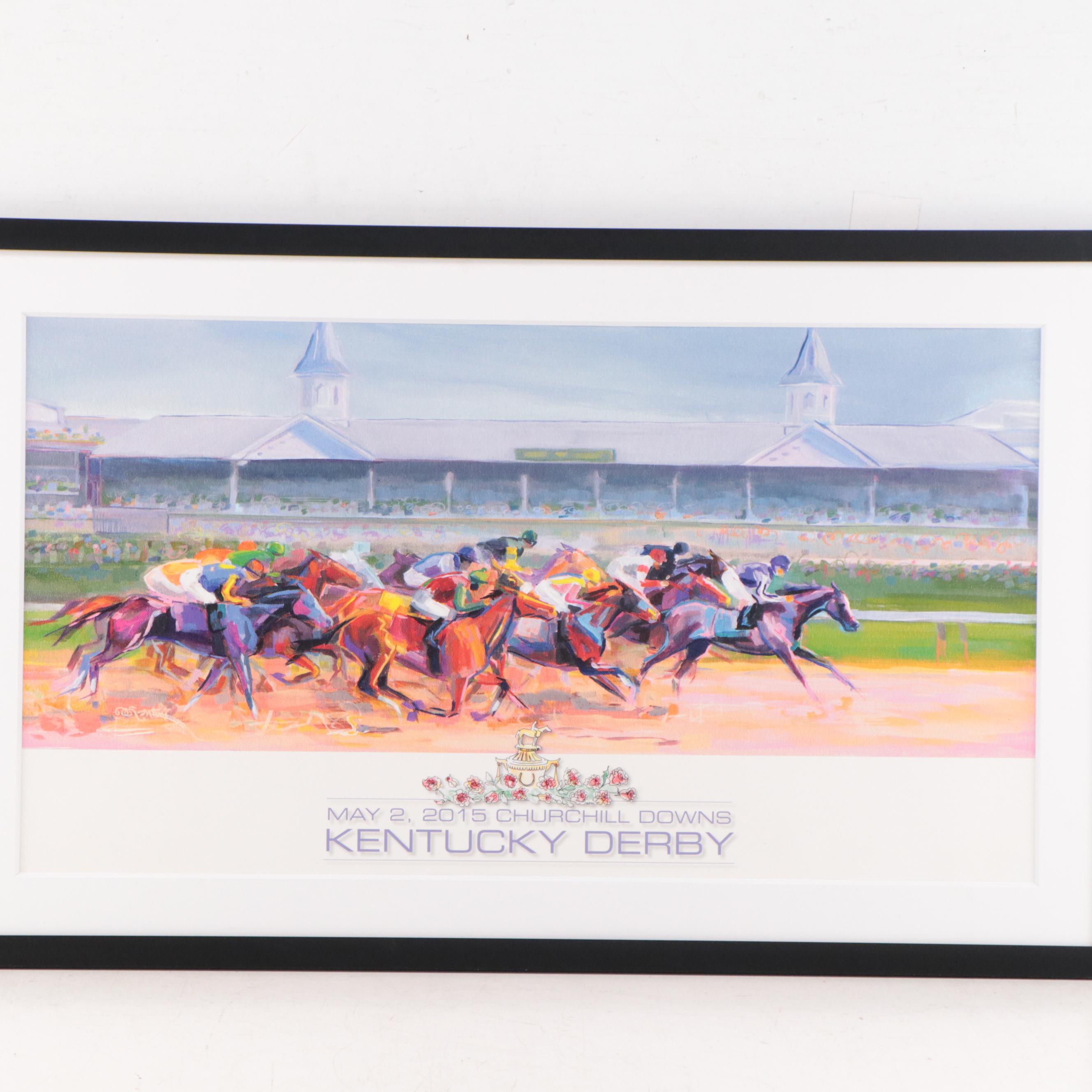 Kentucky Derby 2015 Offset Lithograph Poster