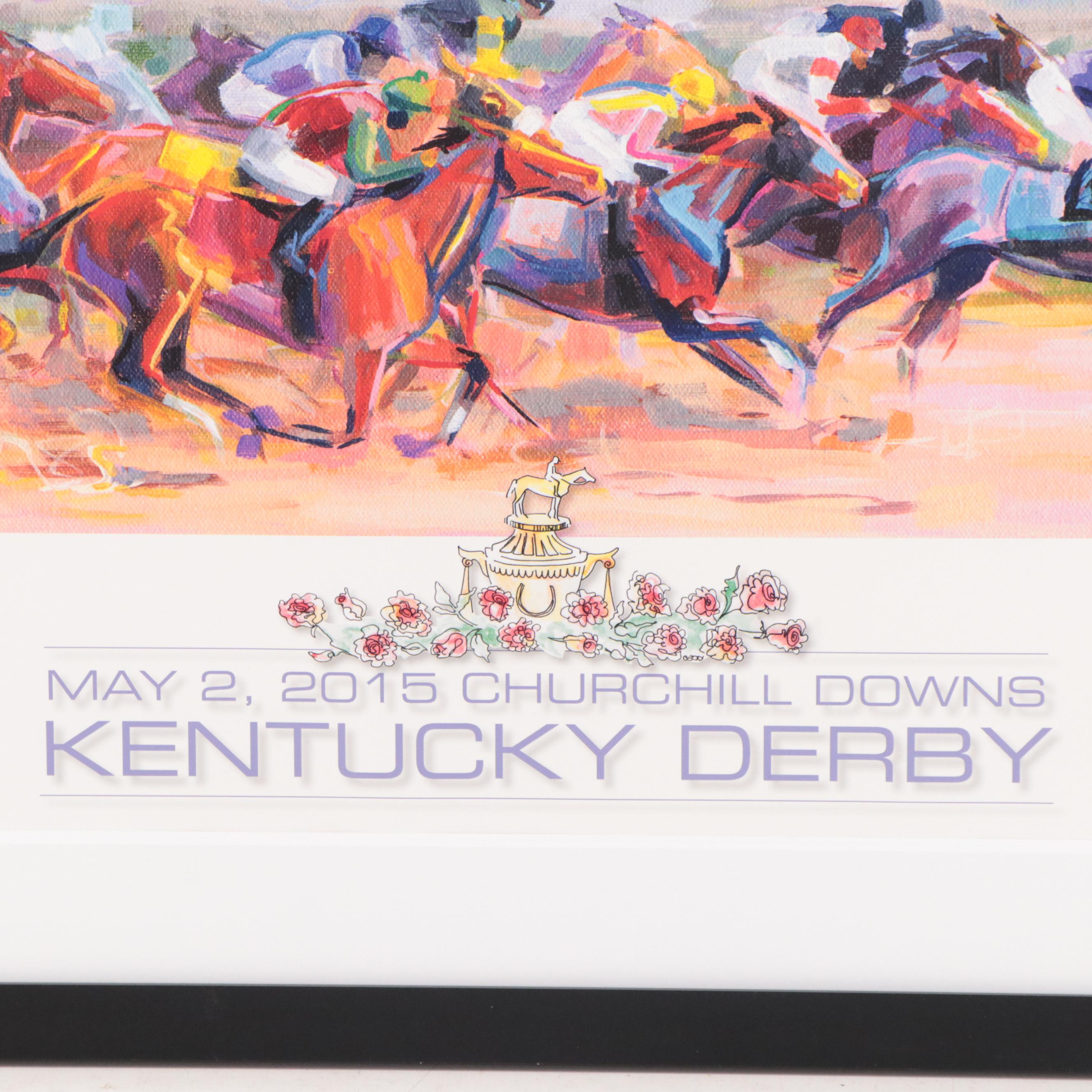Kentucky Derby 2015 Offset Lithograph Poster