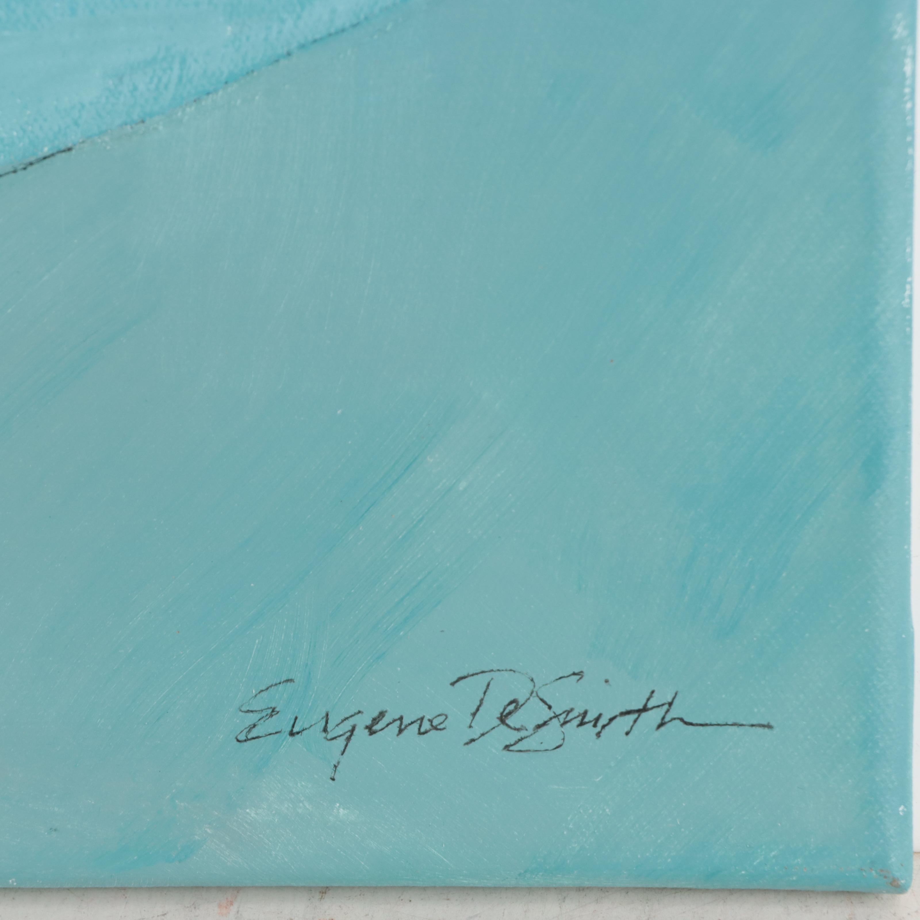 Eugene DeSmith Abstract Acrylic Painting, 2023
