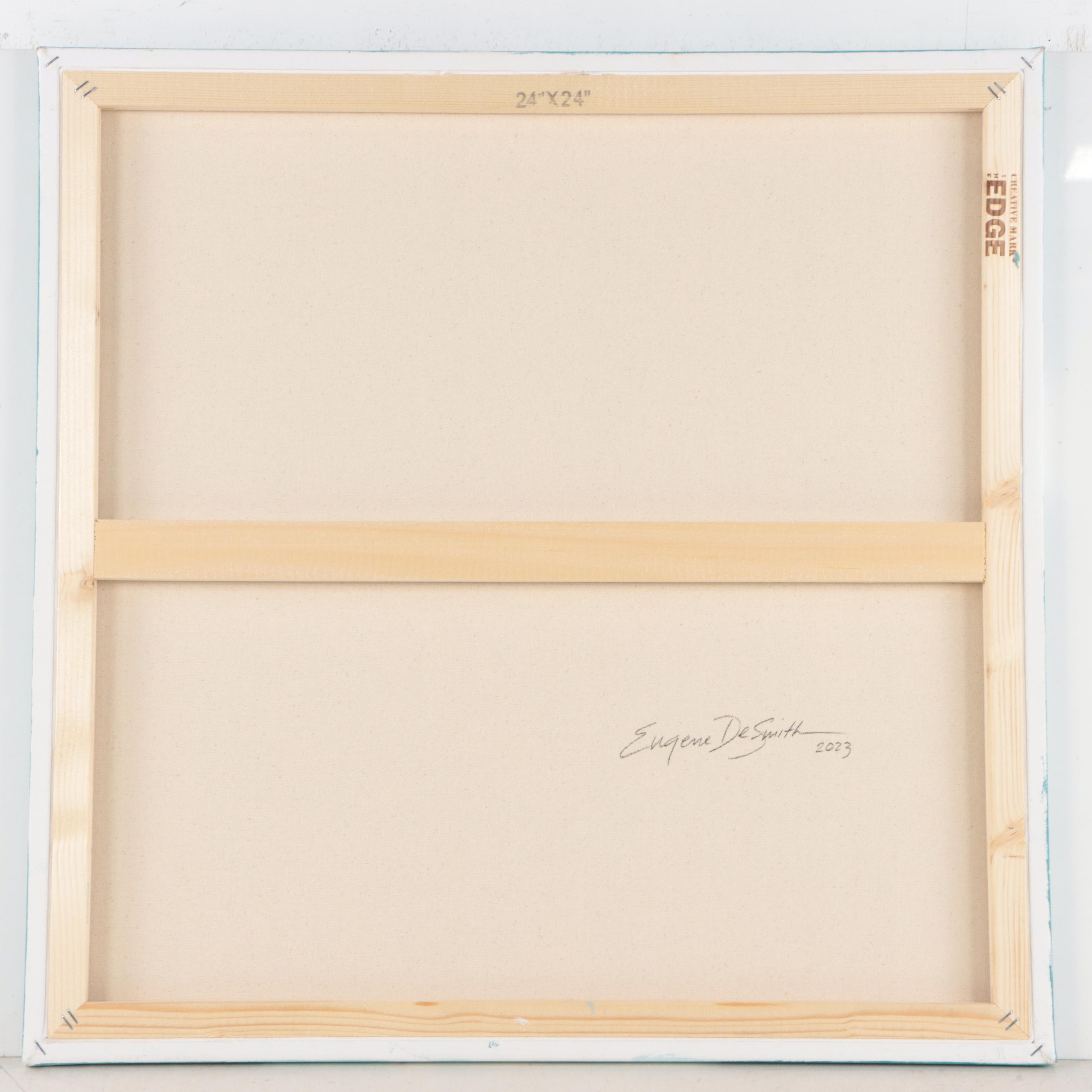 Eugene DeSmith Abstract Acrylic Painting, 2023