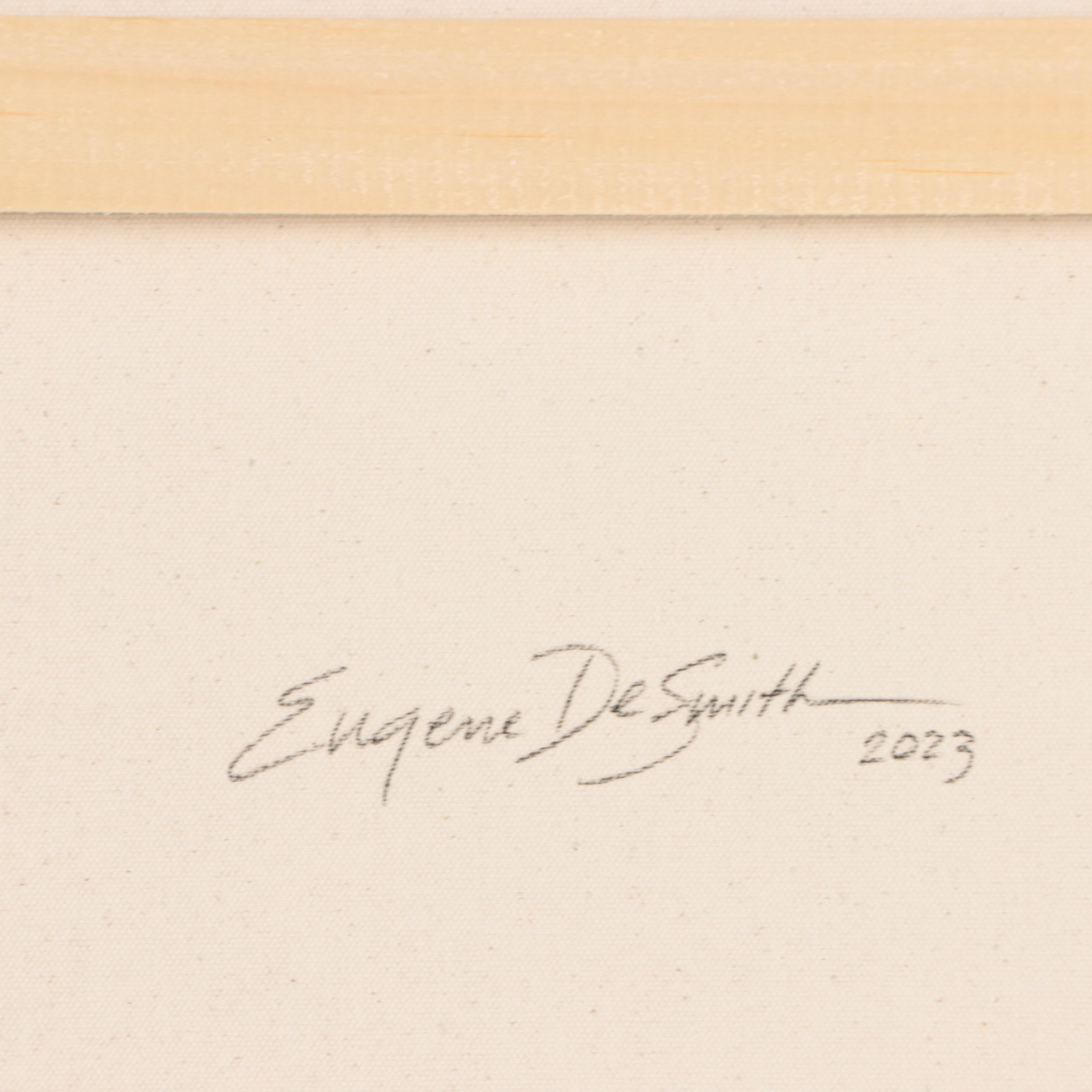 Eugene DeSmith Abstract Acrylic Painting, 2023