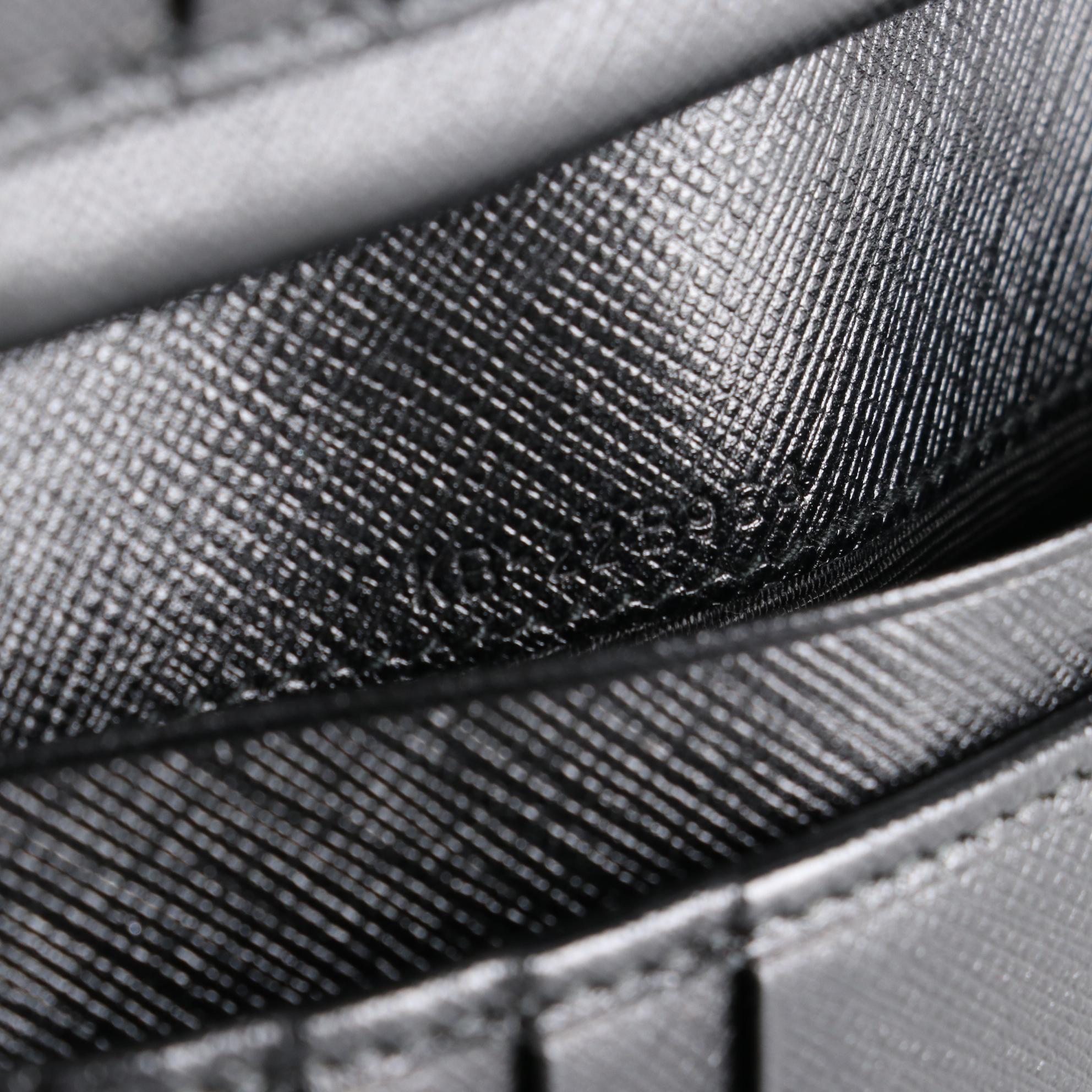 Salvatore Ferragamo Saffiano Leather Wallet with Gancini Hardware