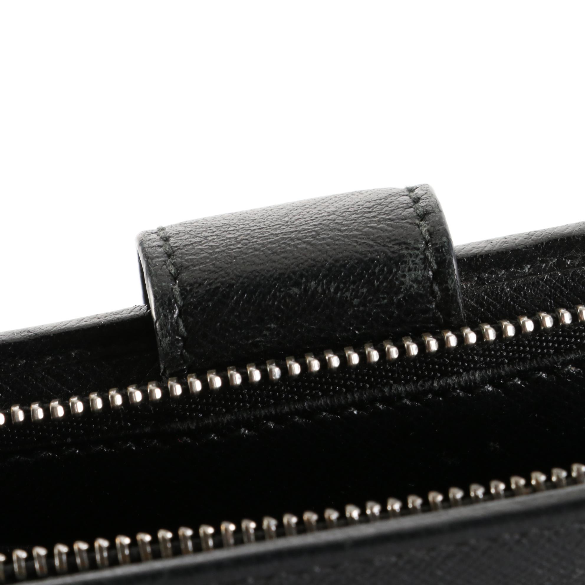 Salvatore Ferragamo Saffiano Leather Wallet with Gancini Hardware