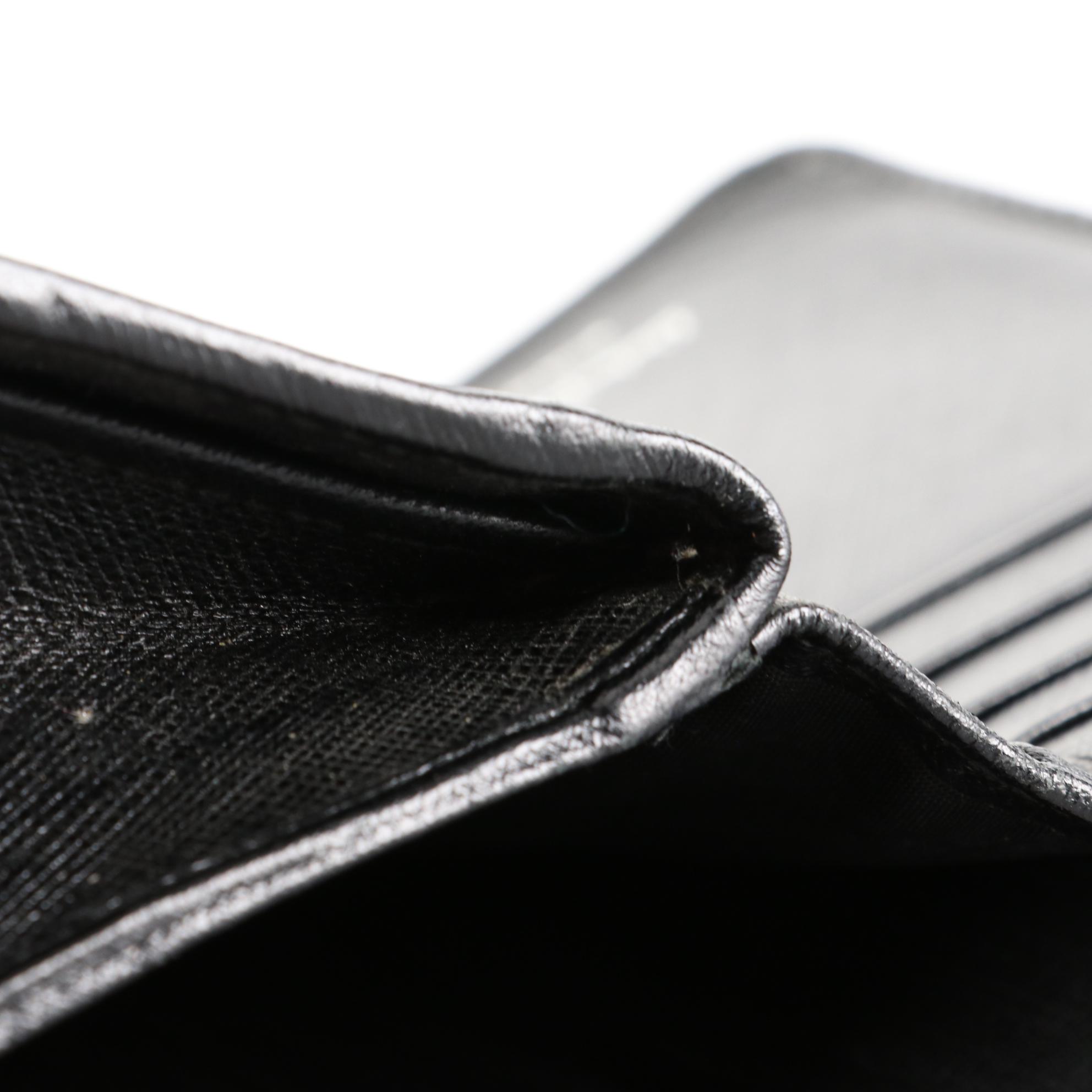 Salvatore Ferragamo Saffiano Leather Wallet with Gancini Hardware