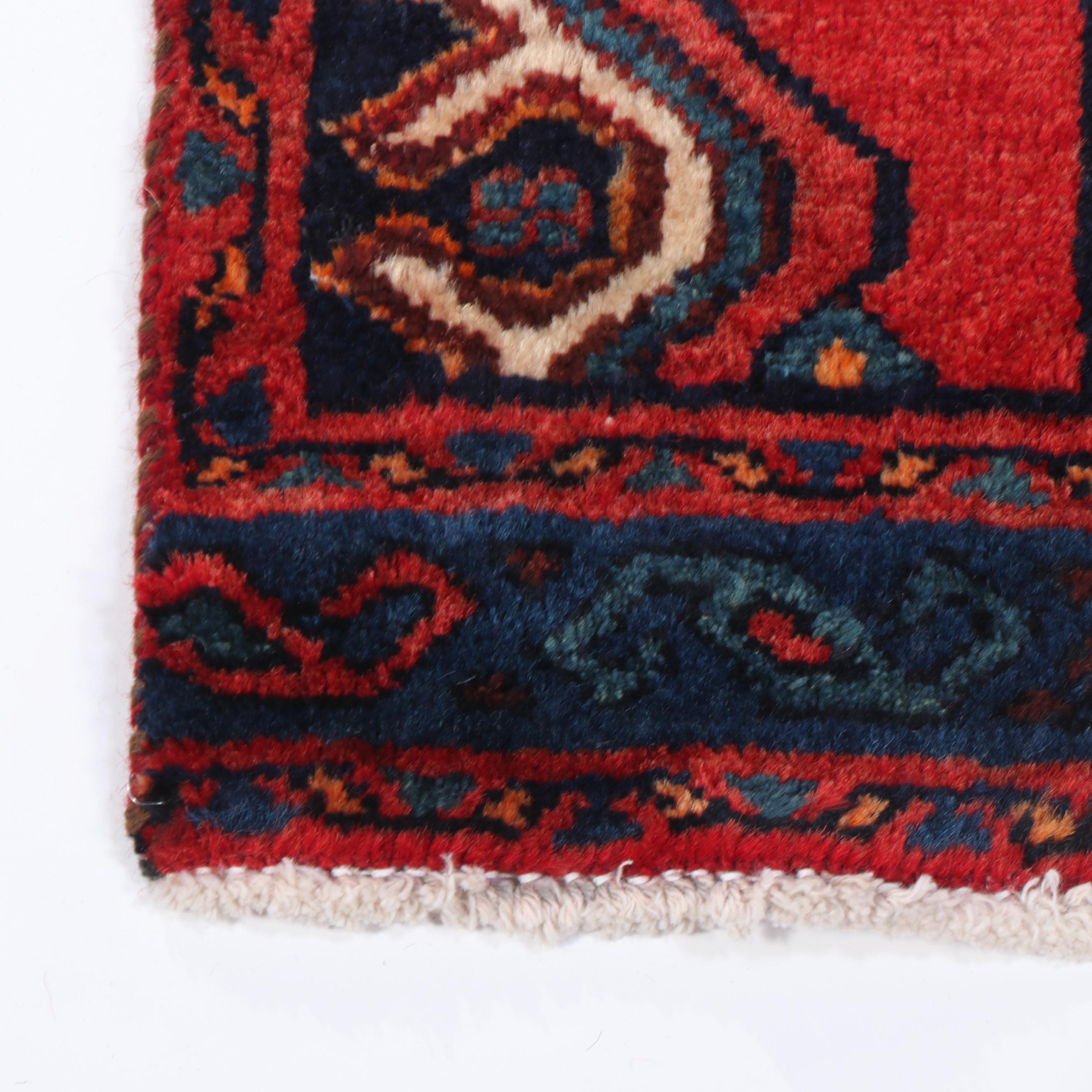 2'5 x 3'10 Hand-Knotted Persian Kharaghan Accent Rug