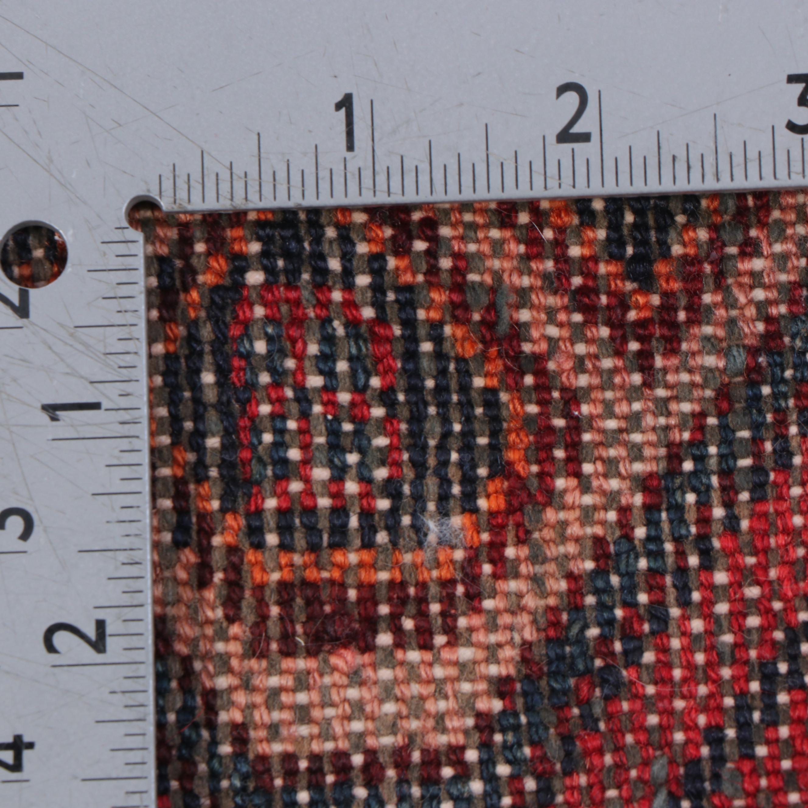 2'5 x 3'10 Hand-Knotted Persian Kharaghan Accent Rug