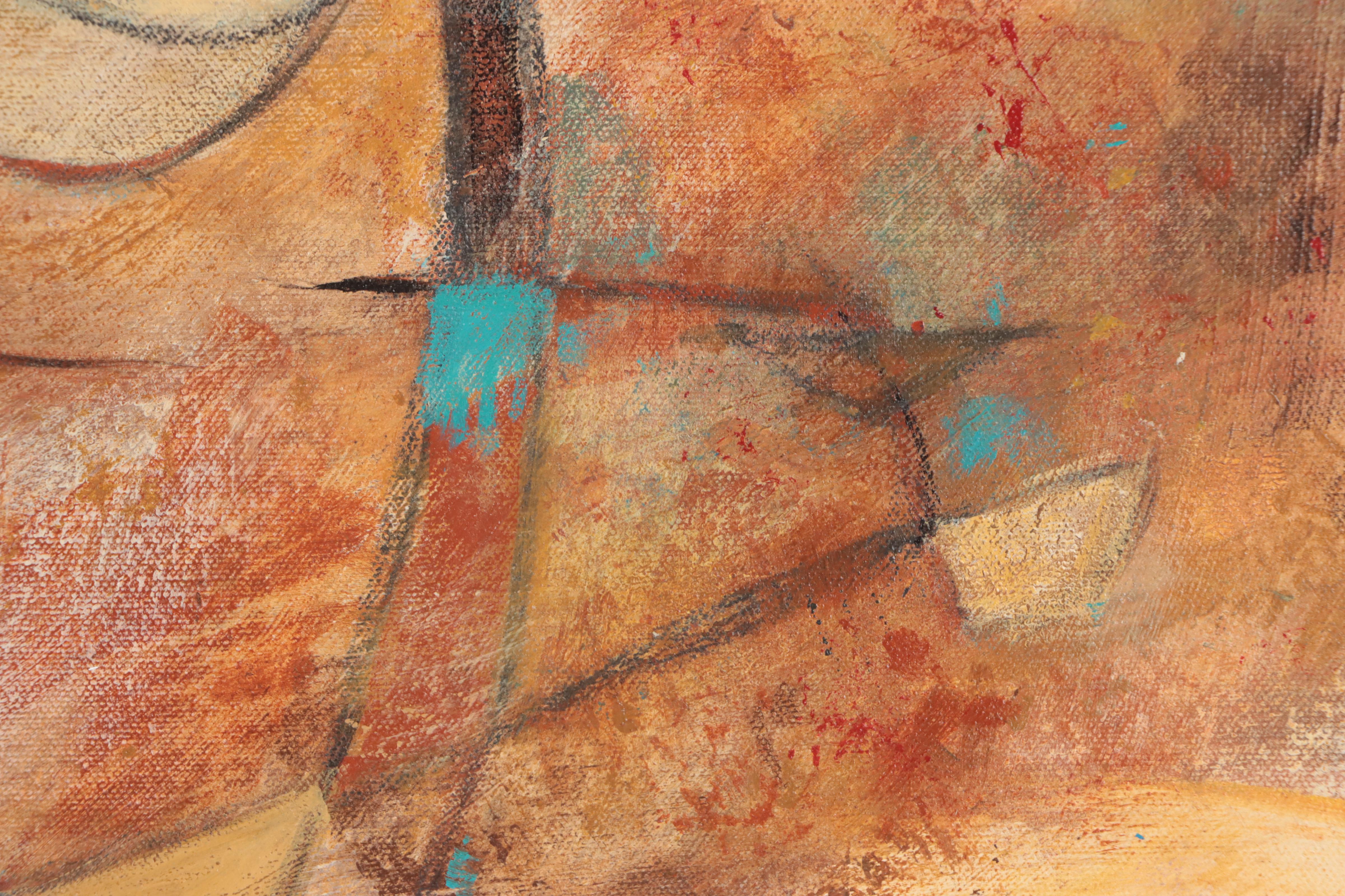 Eugene DeSmith Abstract Acrylic Painting, 2023