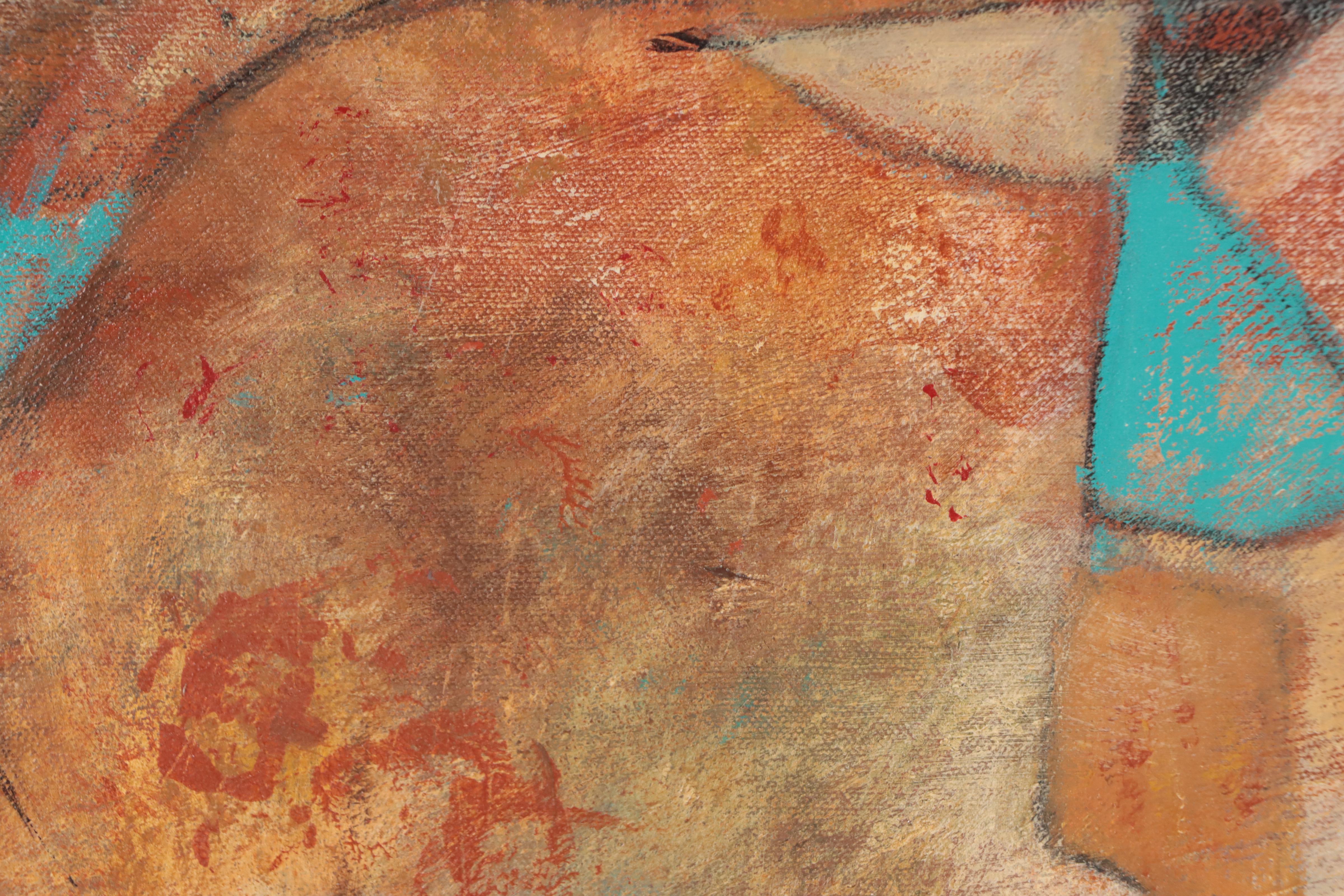 Eugene DeSmith Abstract Acrylic Painting, 2023