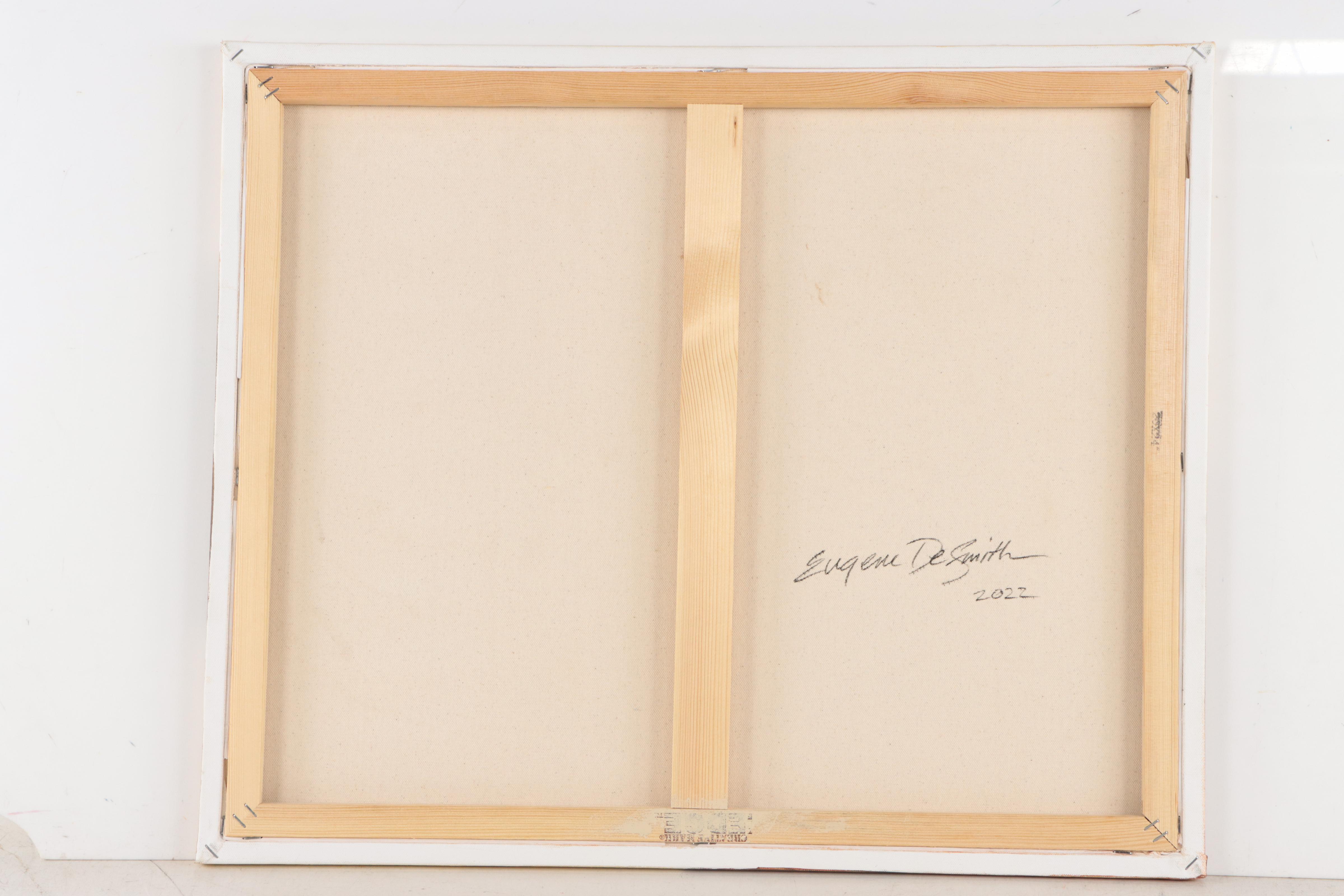 Eugene DeSmith Abstract Acrylic Painting, 2023