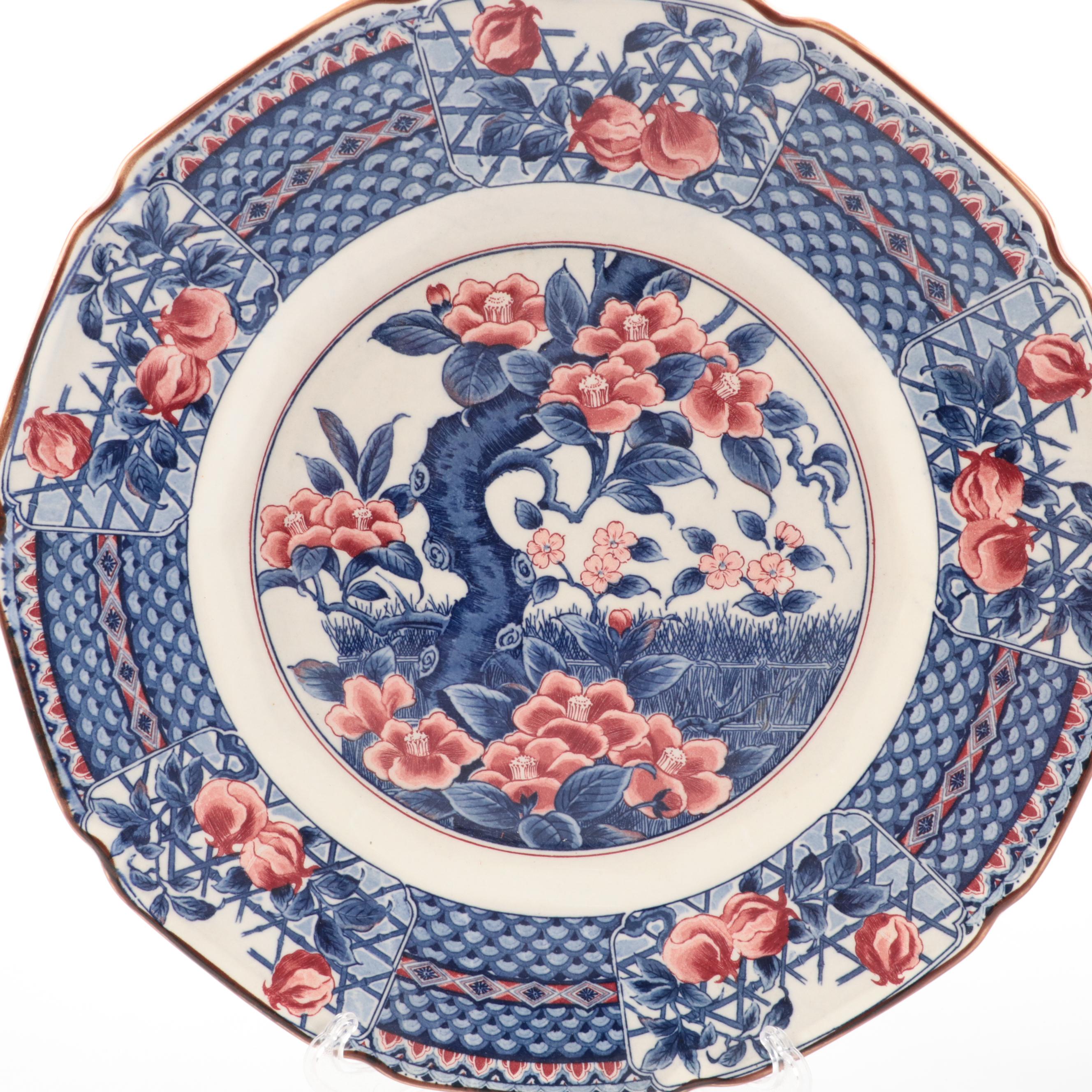 Toyo and Other Japanese Ceramic Plates,  Mid to Late 20th Century