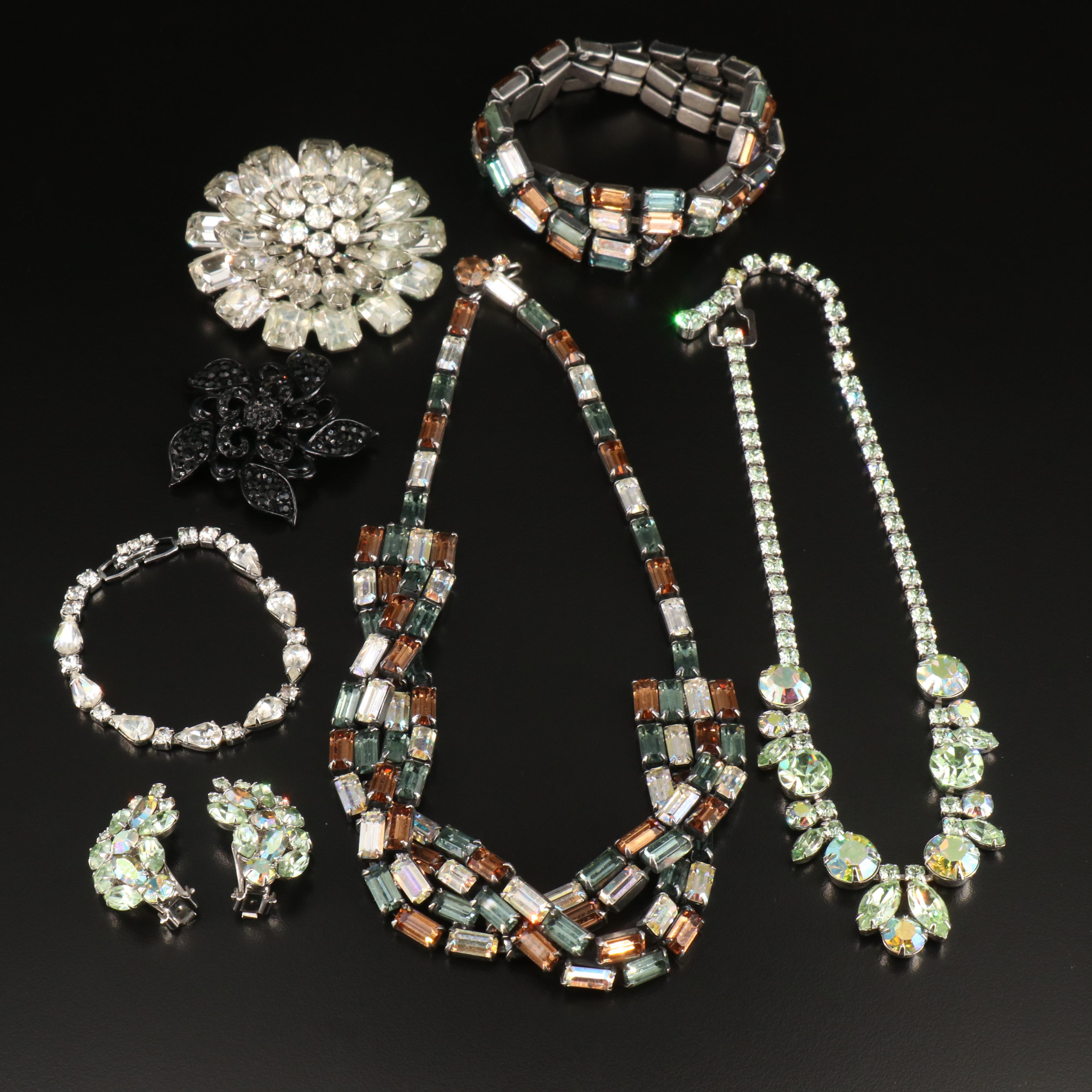 Weiss Rhinestone Jewelry Collection