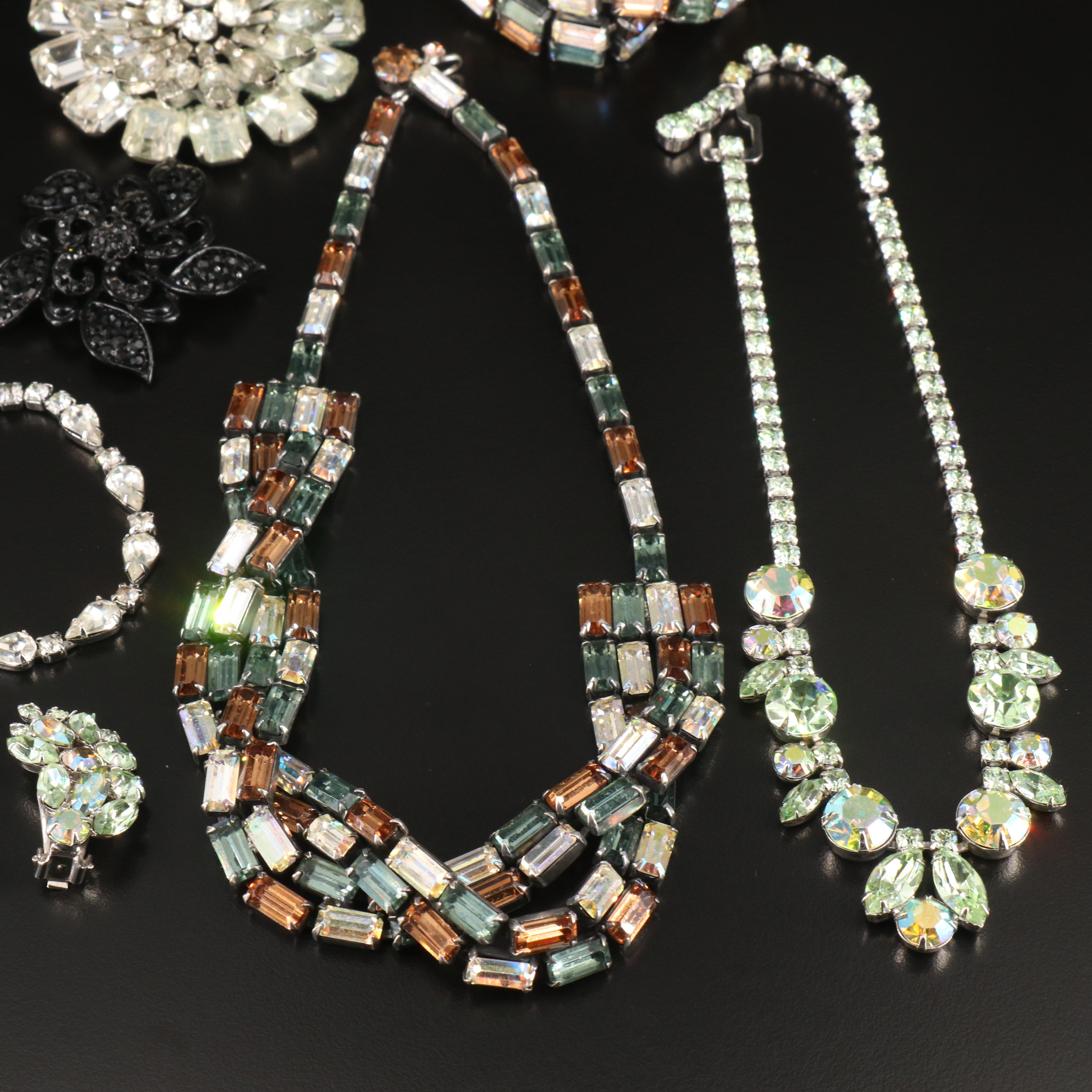 Weiss Rhinestone Jewelry Collection