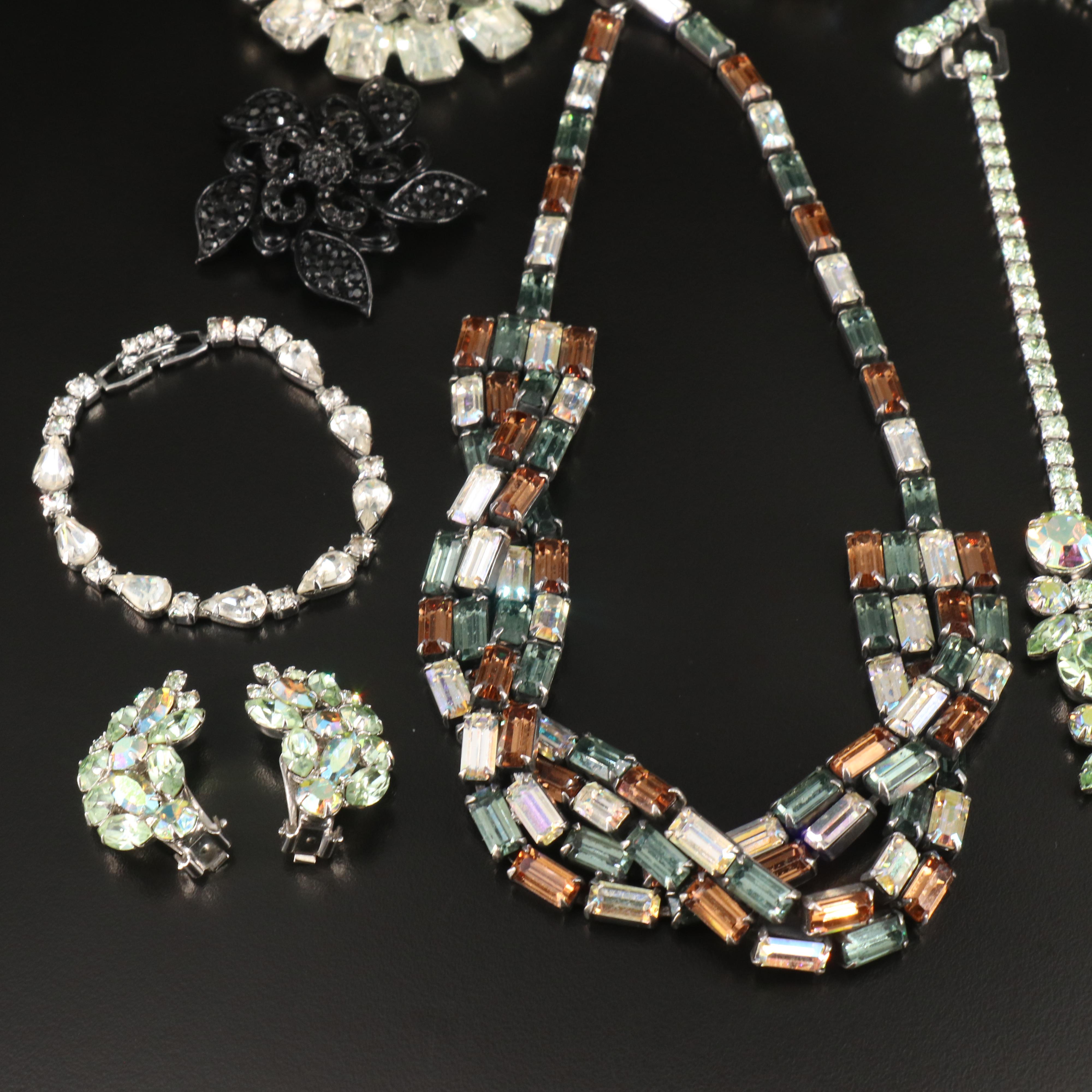 Weiss Rhinestone Jewelry Collection