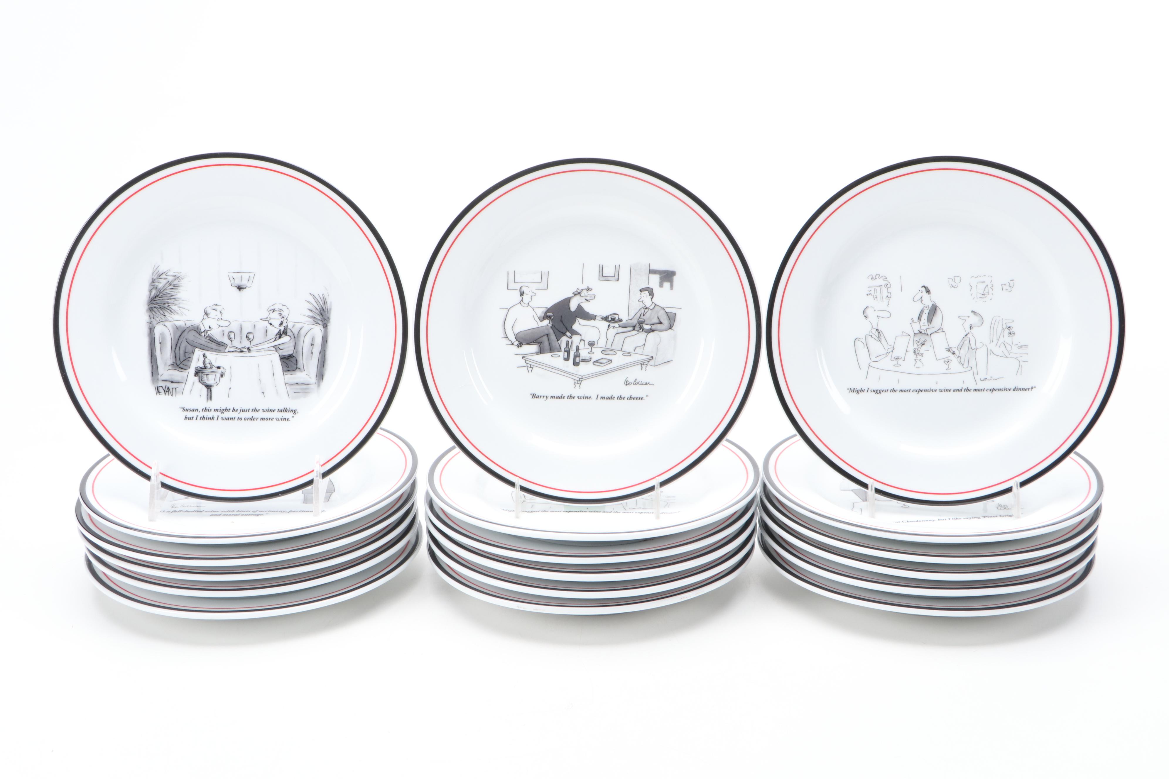 Restoration Hardware The New Yorker Cartoon Cheese Plate Collection