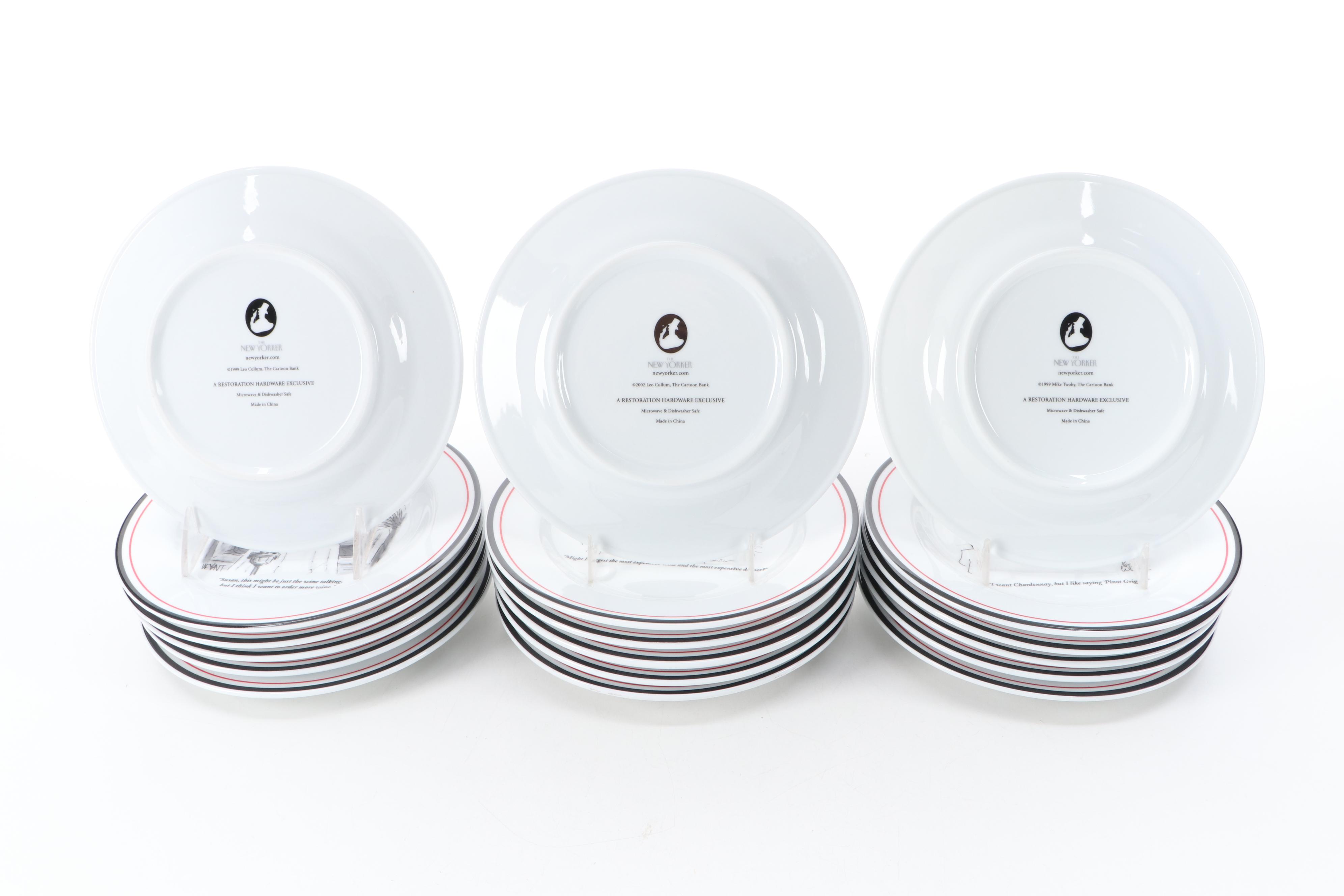 Restoration Hardware The New Yorker Cartoon Cheese Plate Collection