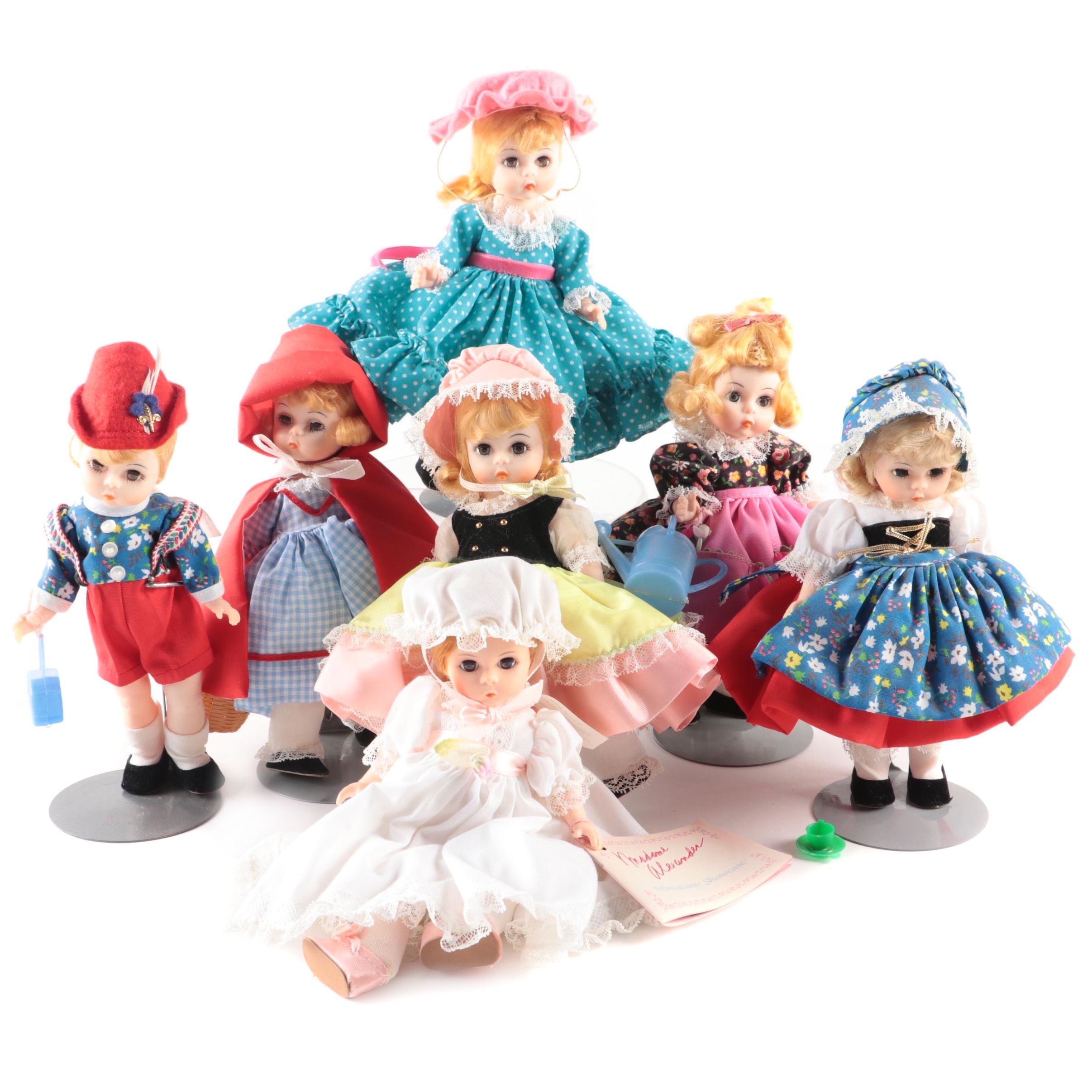 Madame Alexander "Red Riding Hood" and Other Dolls