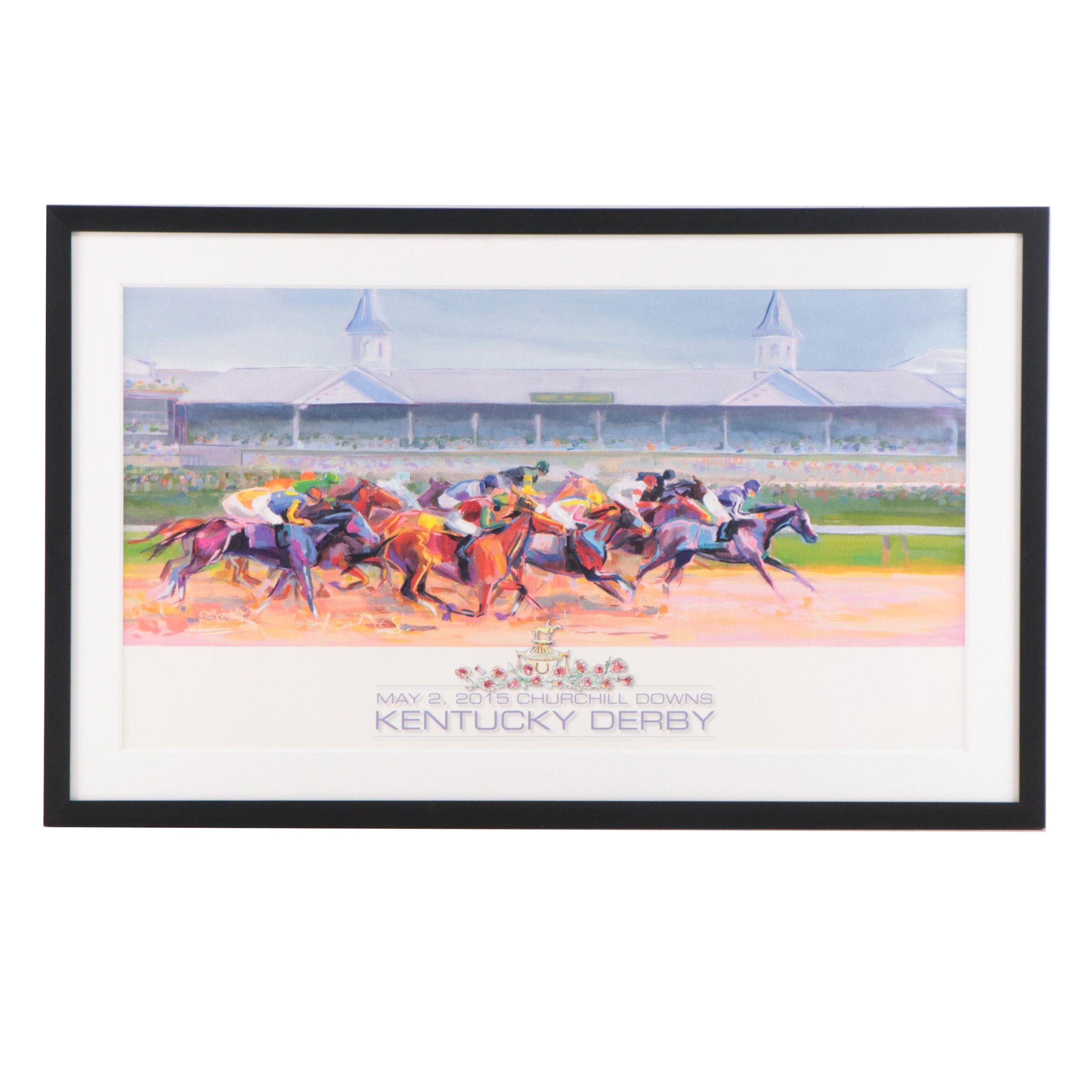 Kentucky Derby 2015 Offset Lithograph Poster