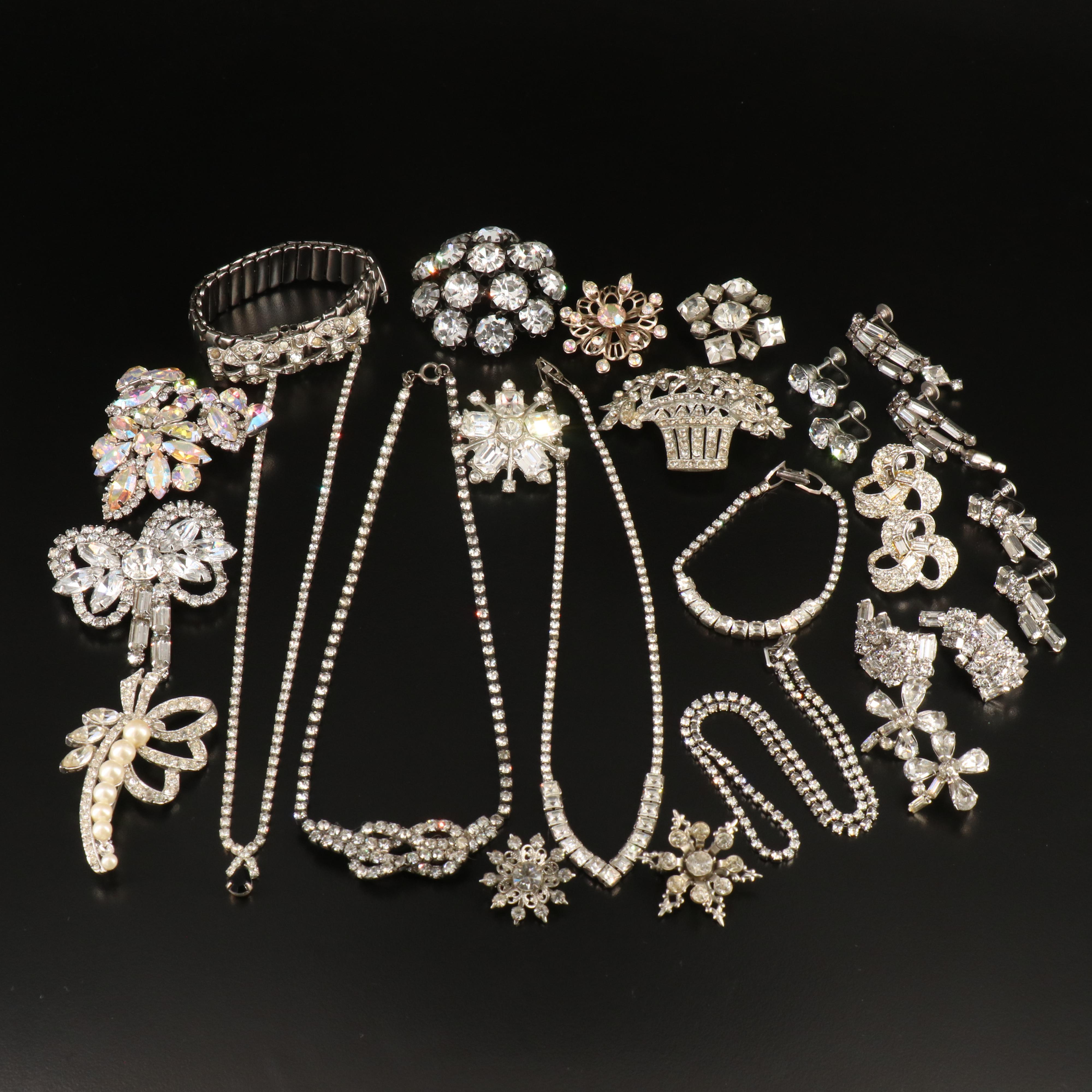 Kramer Featured in Vintage Rhinestone Jewelry