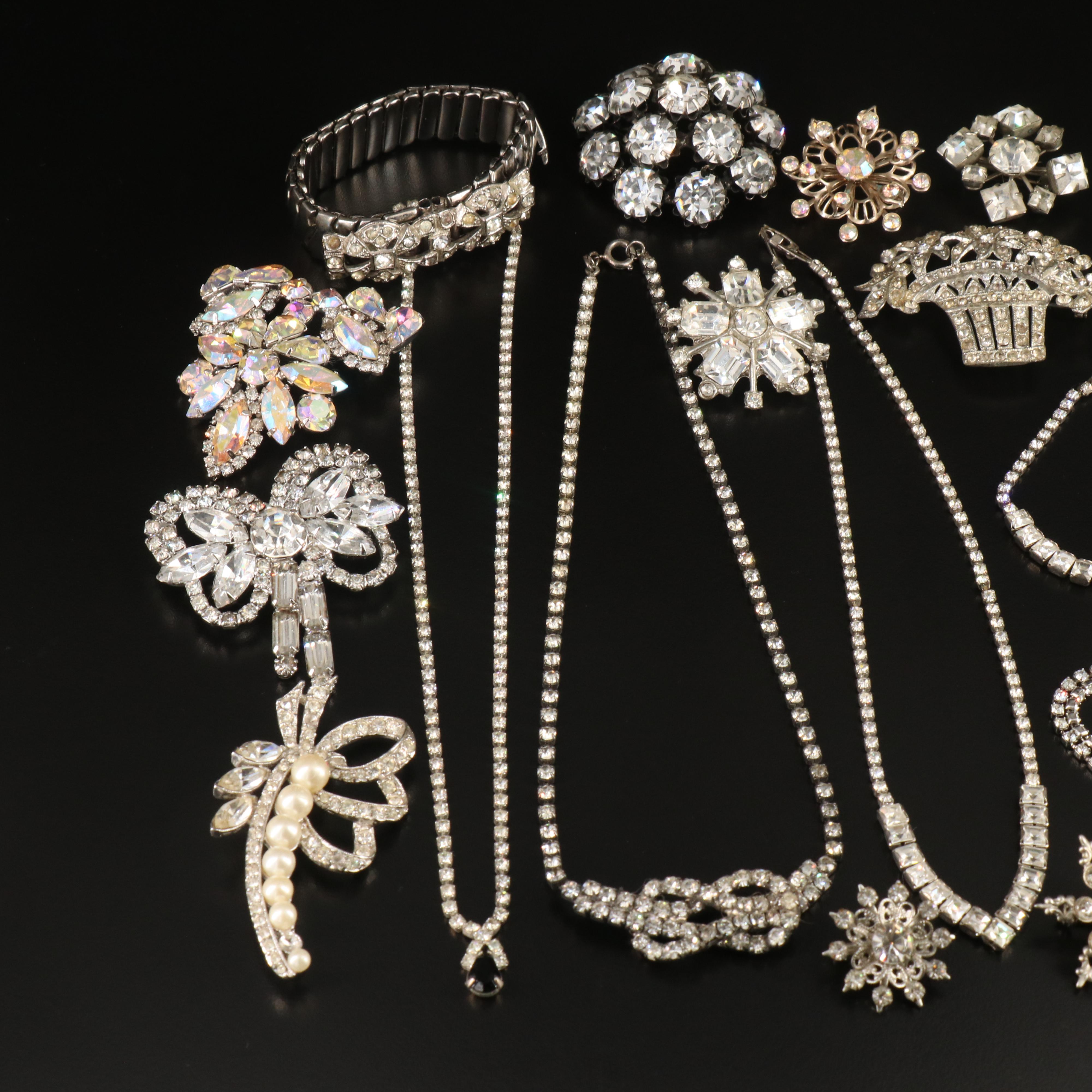 Kramer Featured in Vintage Rhinestone Jewelry