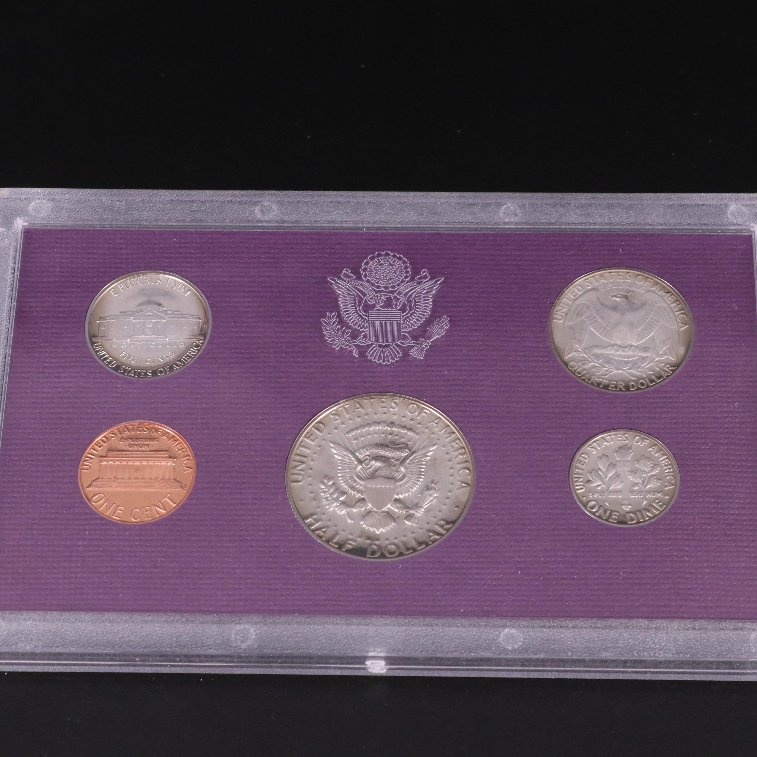 Thirty Modern U.S. Mint Proof Sets, Late 20th Century