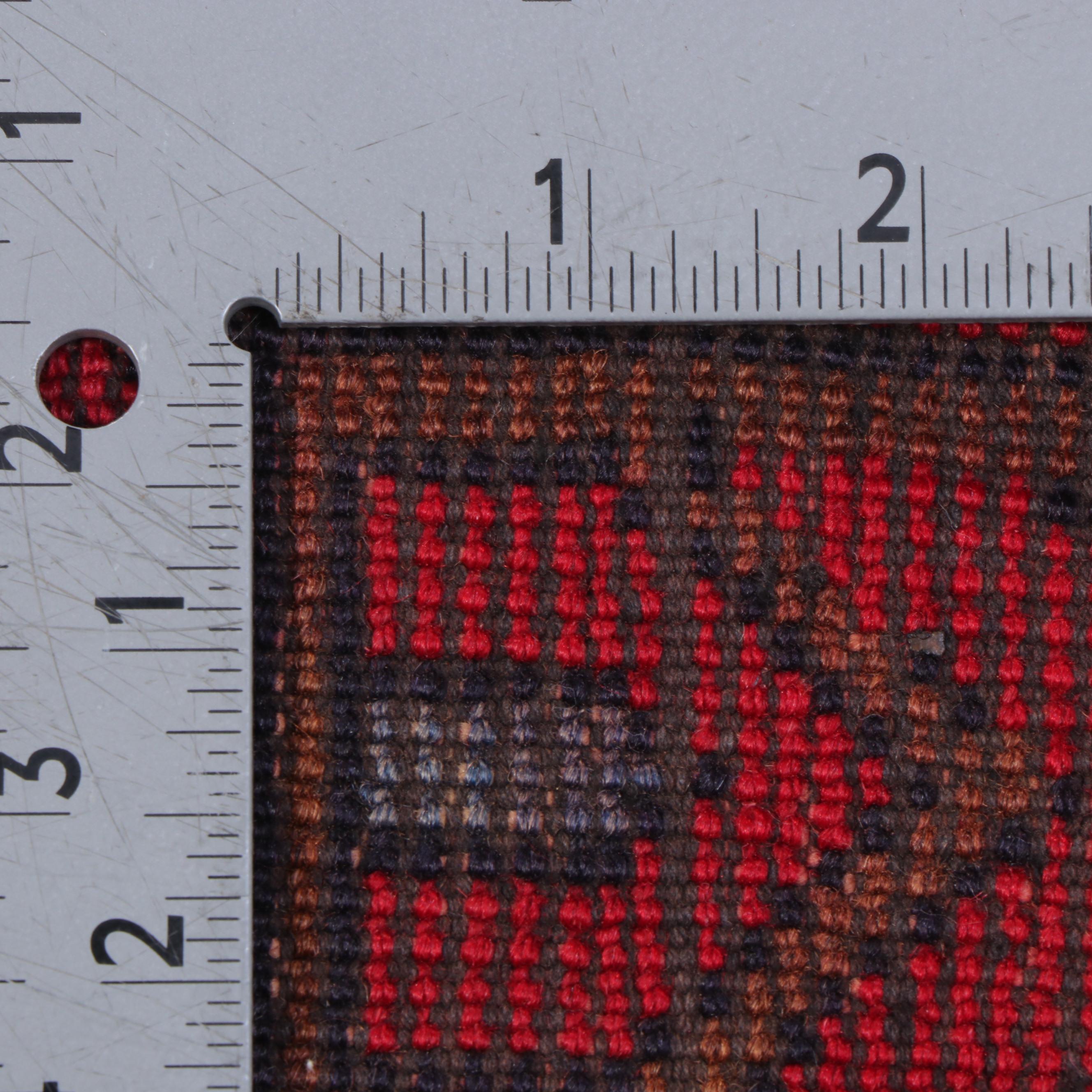 2'10 x 4'8 Hand-Knotted Afghan Prayer Rug