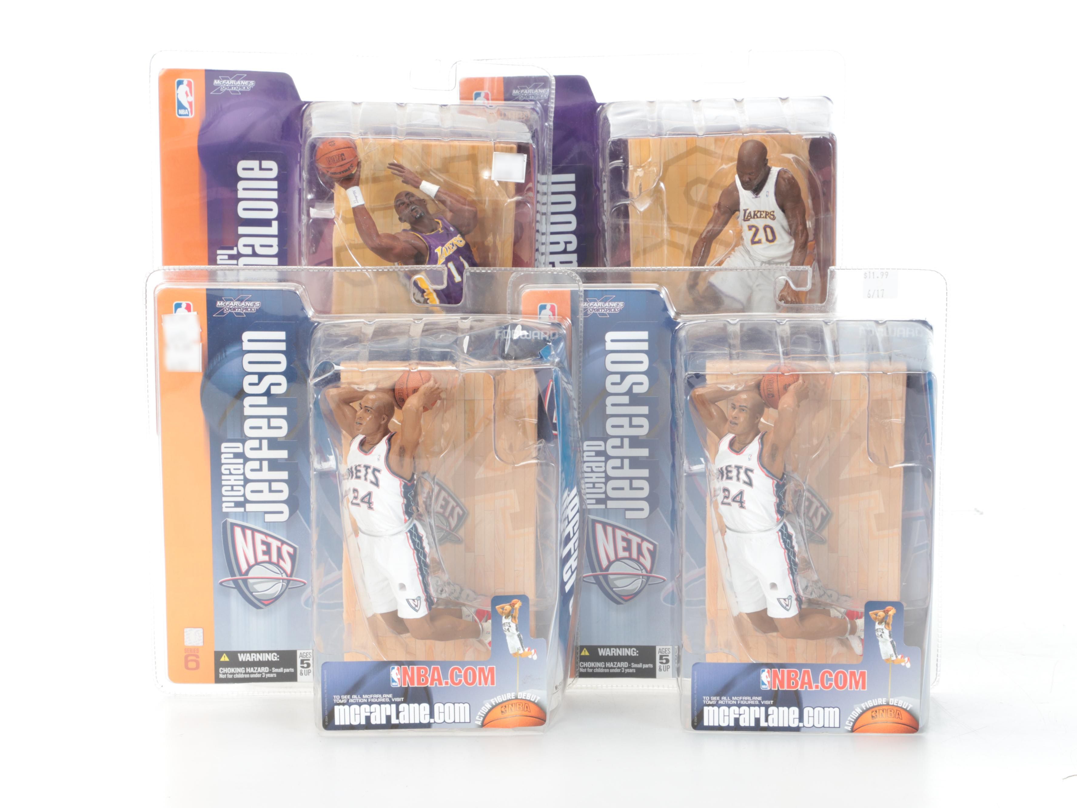 Sealed Macfarlane Basketball Action Figures, with Chris Paul and More