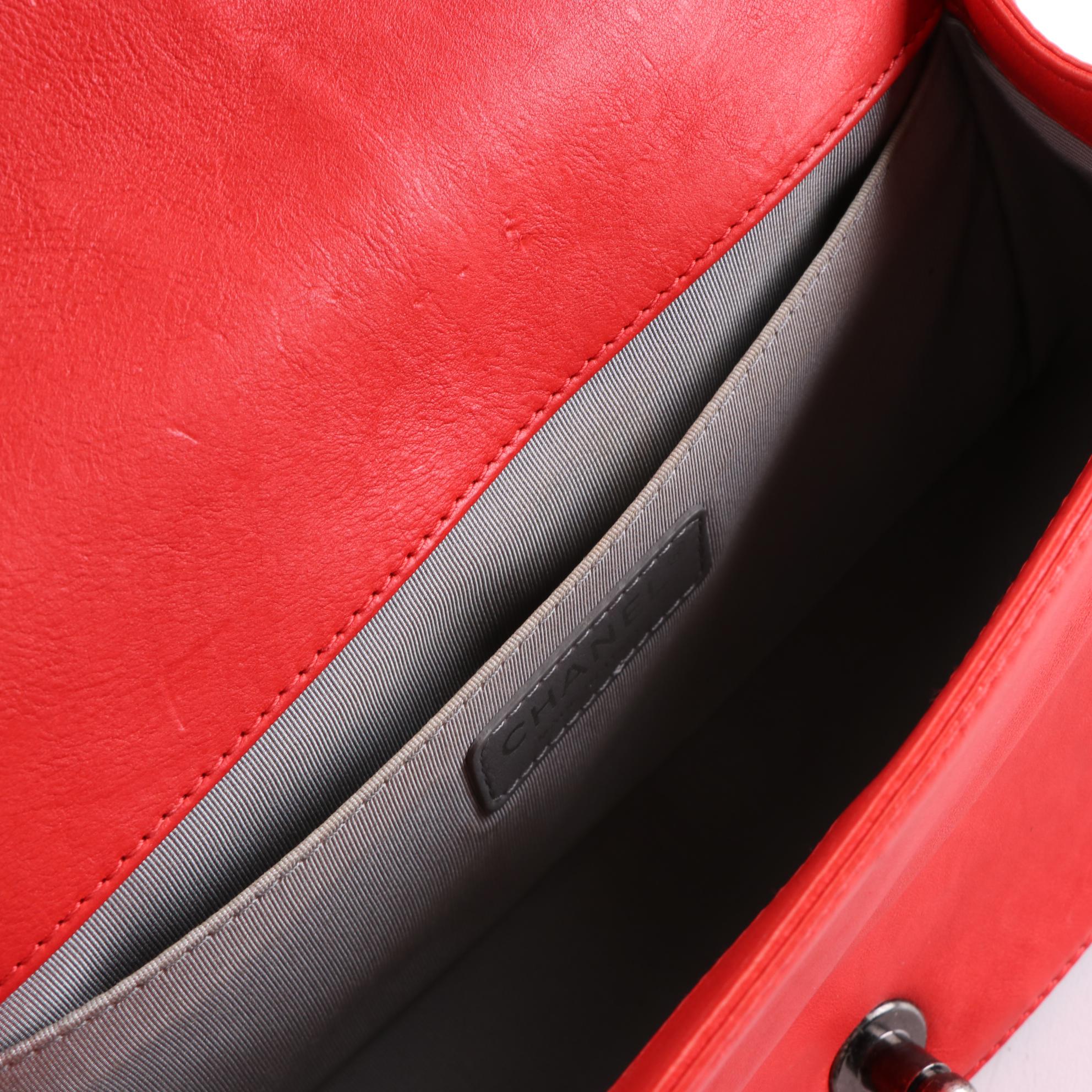 Chanel Boy Flap Quilted Calfskin Shoulder Bag