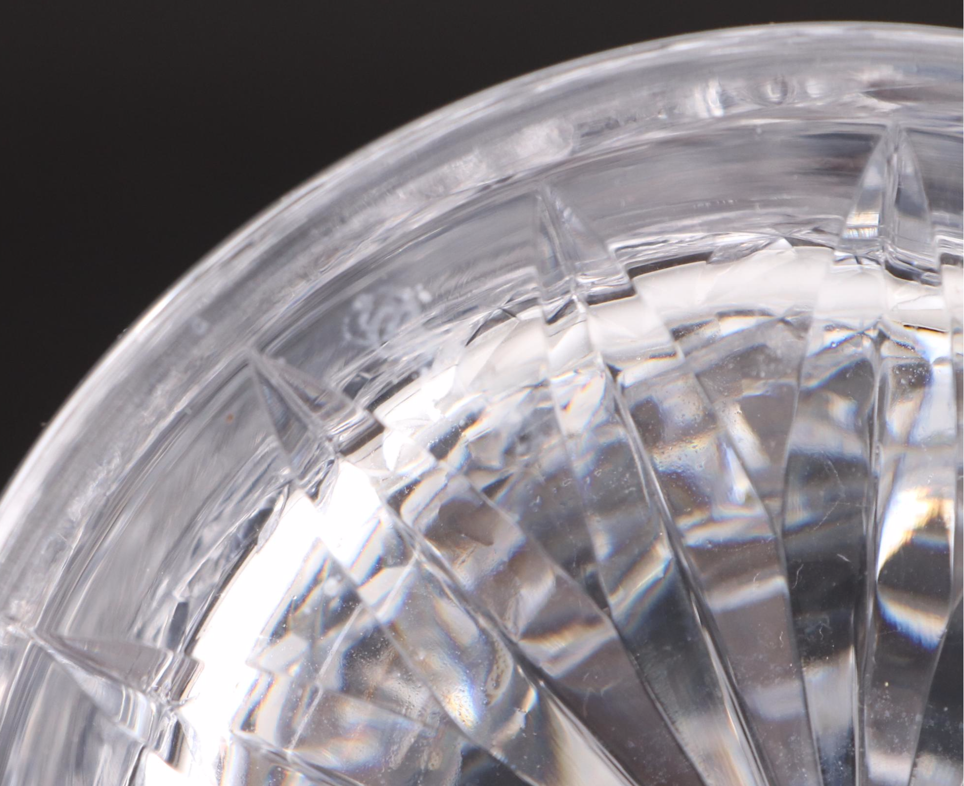 Waterford Crystal "Lismore" Decanter and Clarets with "Avoca" Champagne Coupes