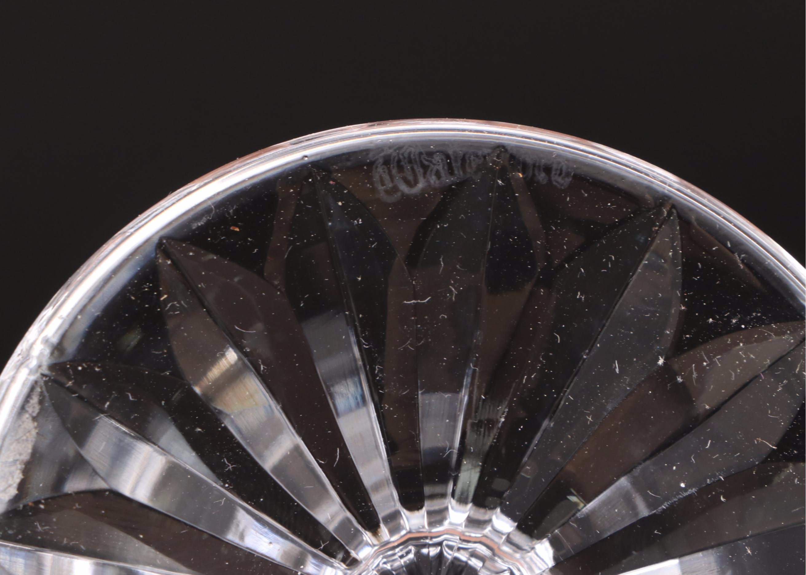 Waterford Crystal "Lismore" Decanter and Clarets with "Avoca" Champagne Coupes