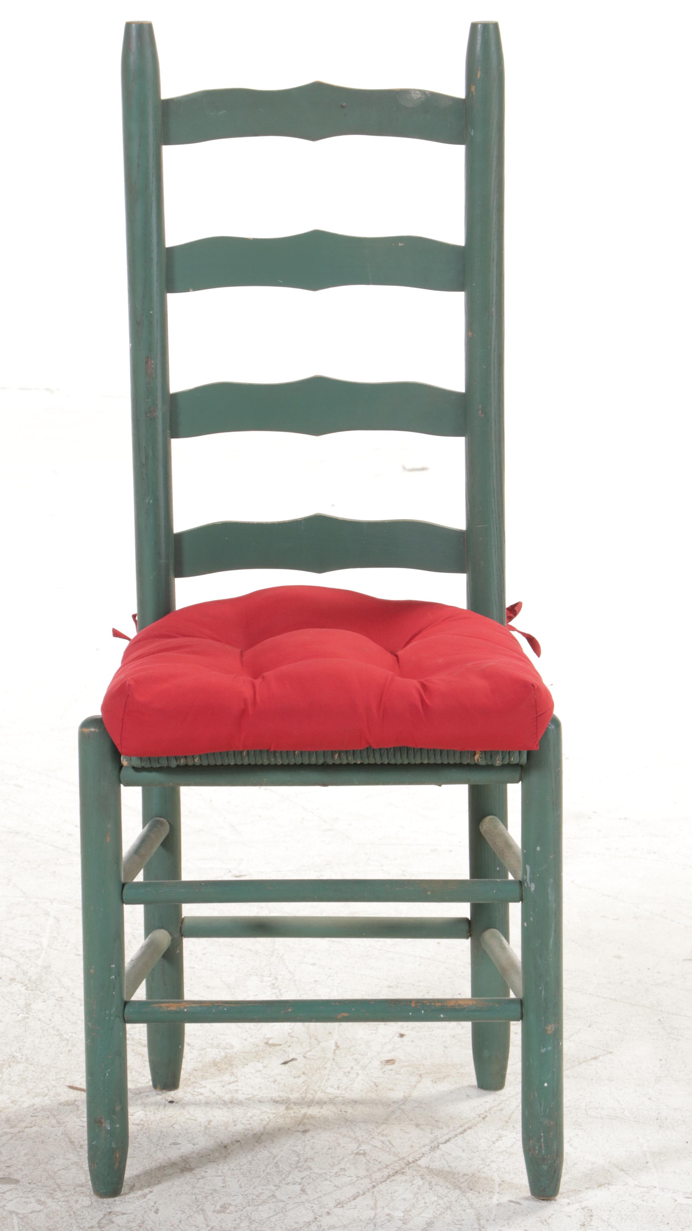 Six-Piece Dining Set, Including Iron and Glass Top Table