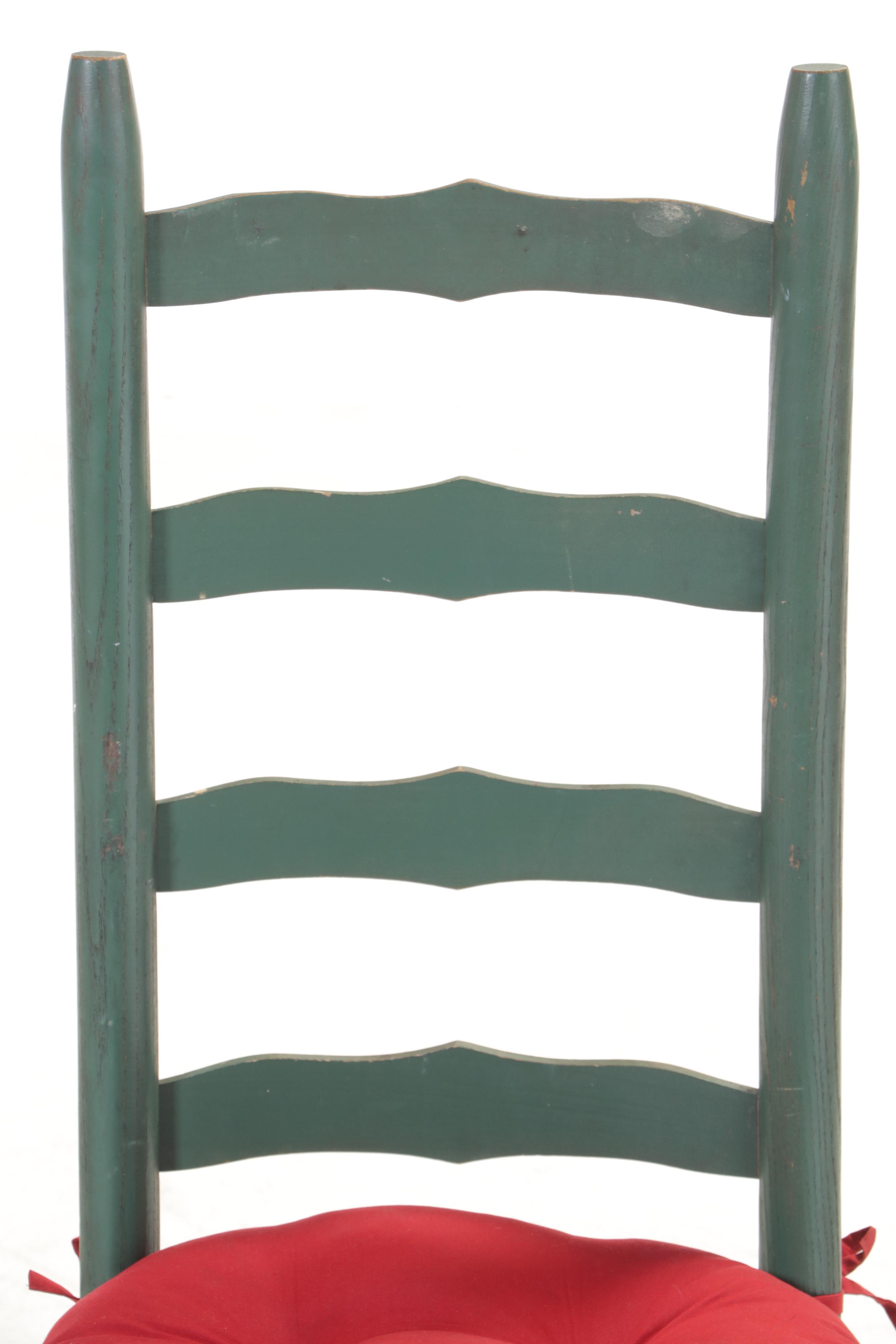 Six-Piece Dining Set, Including Iron and Glass Top Table