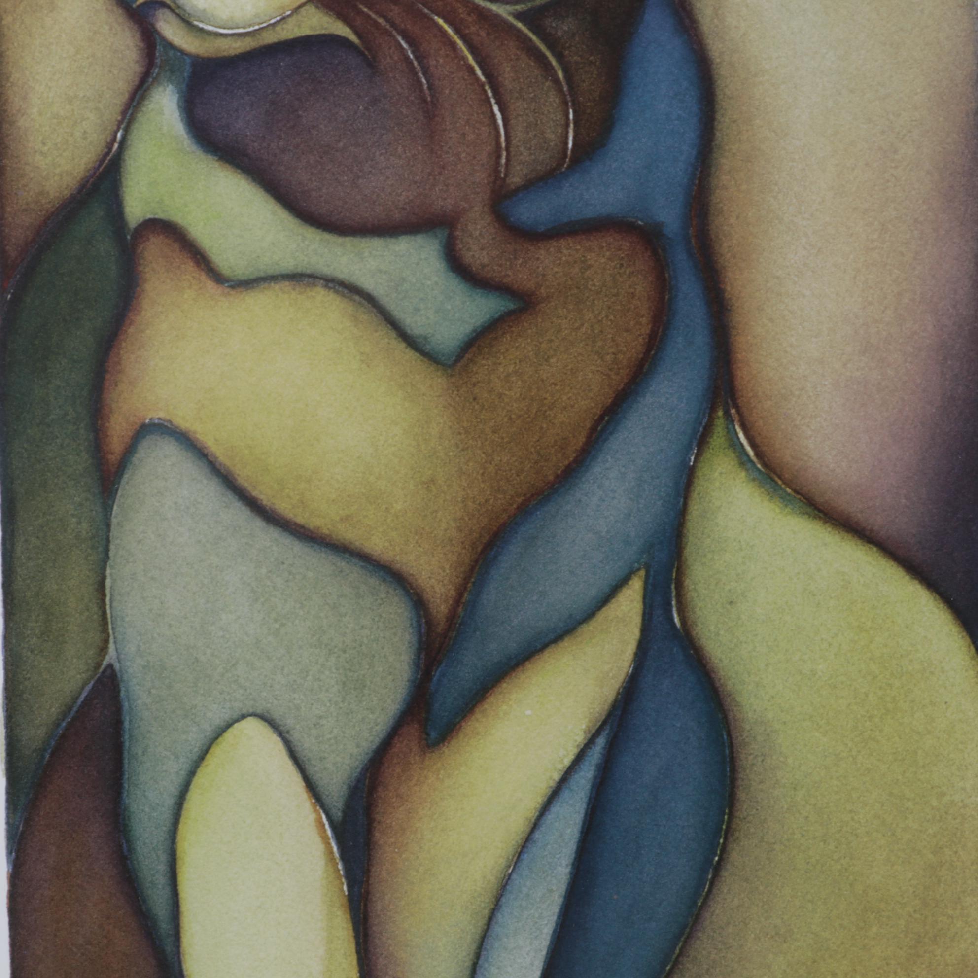 Lauren Smith Richards Offset Lithographs of Cats, 21st Century