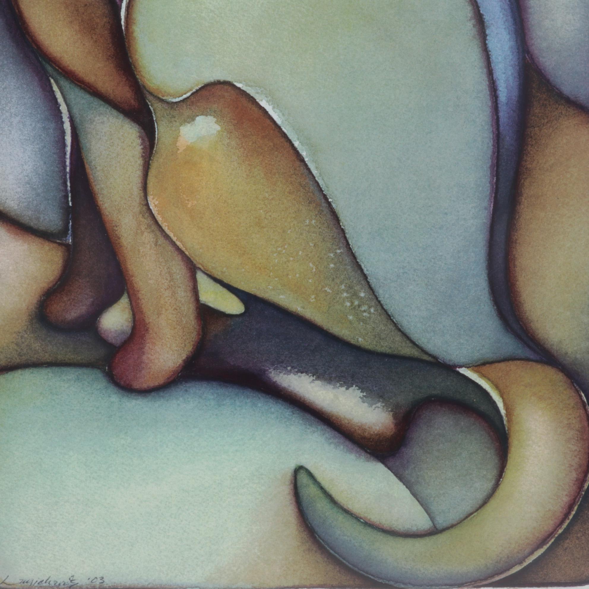 Lauren Smith Richards Offset Lithographs of Cats, 21st Century