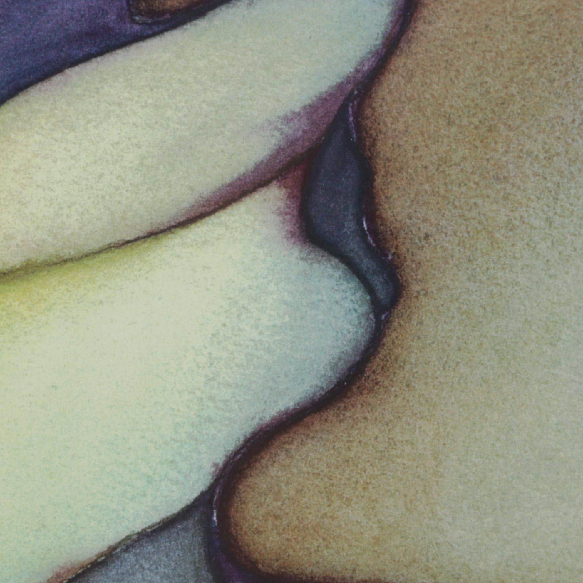 Lauren Smith Richards Offset Lithographs of Cats, 21st Century