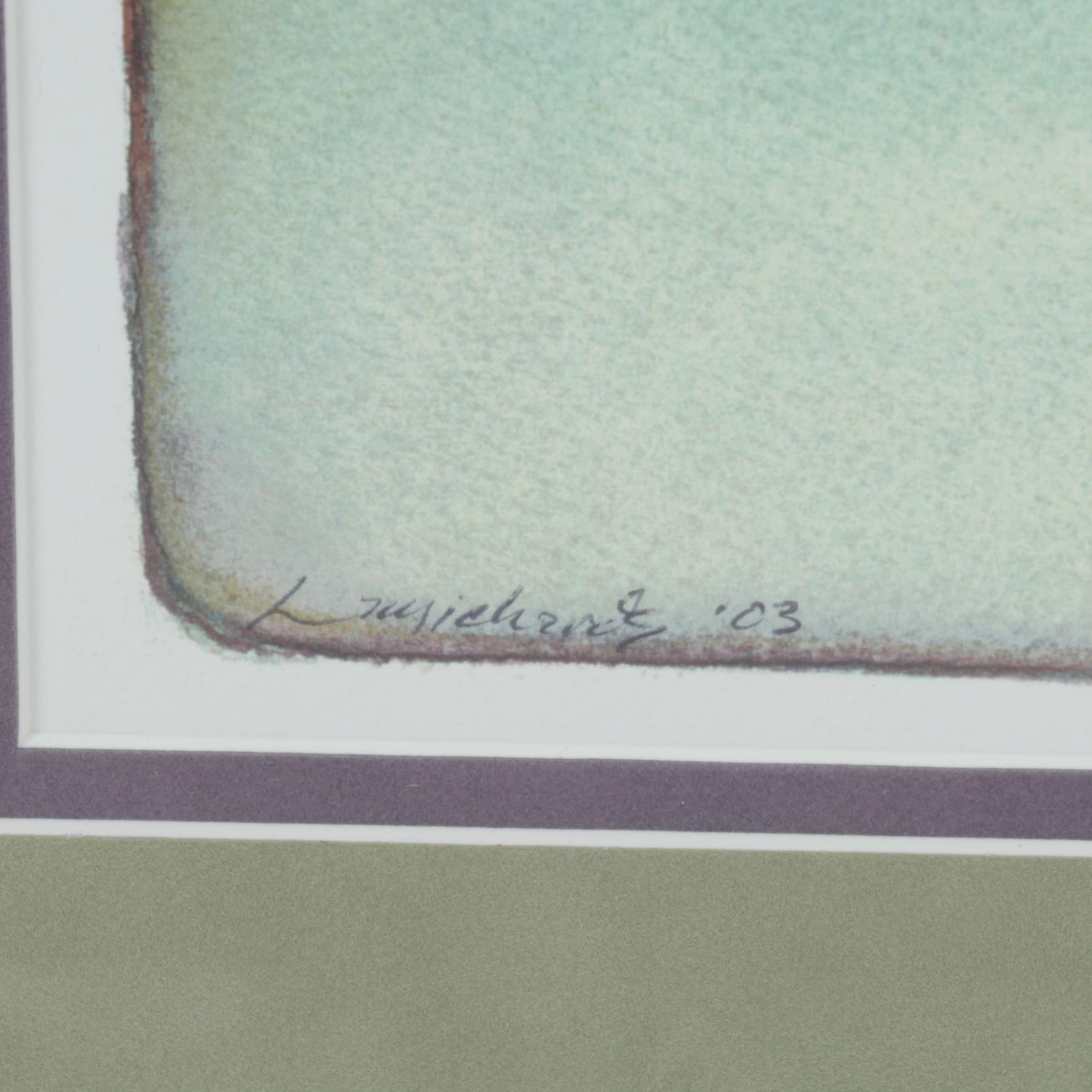 Lauren Smith Richards Offset Lithographs of Cats, 21st Century