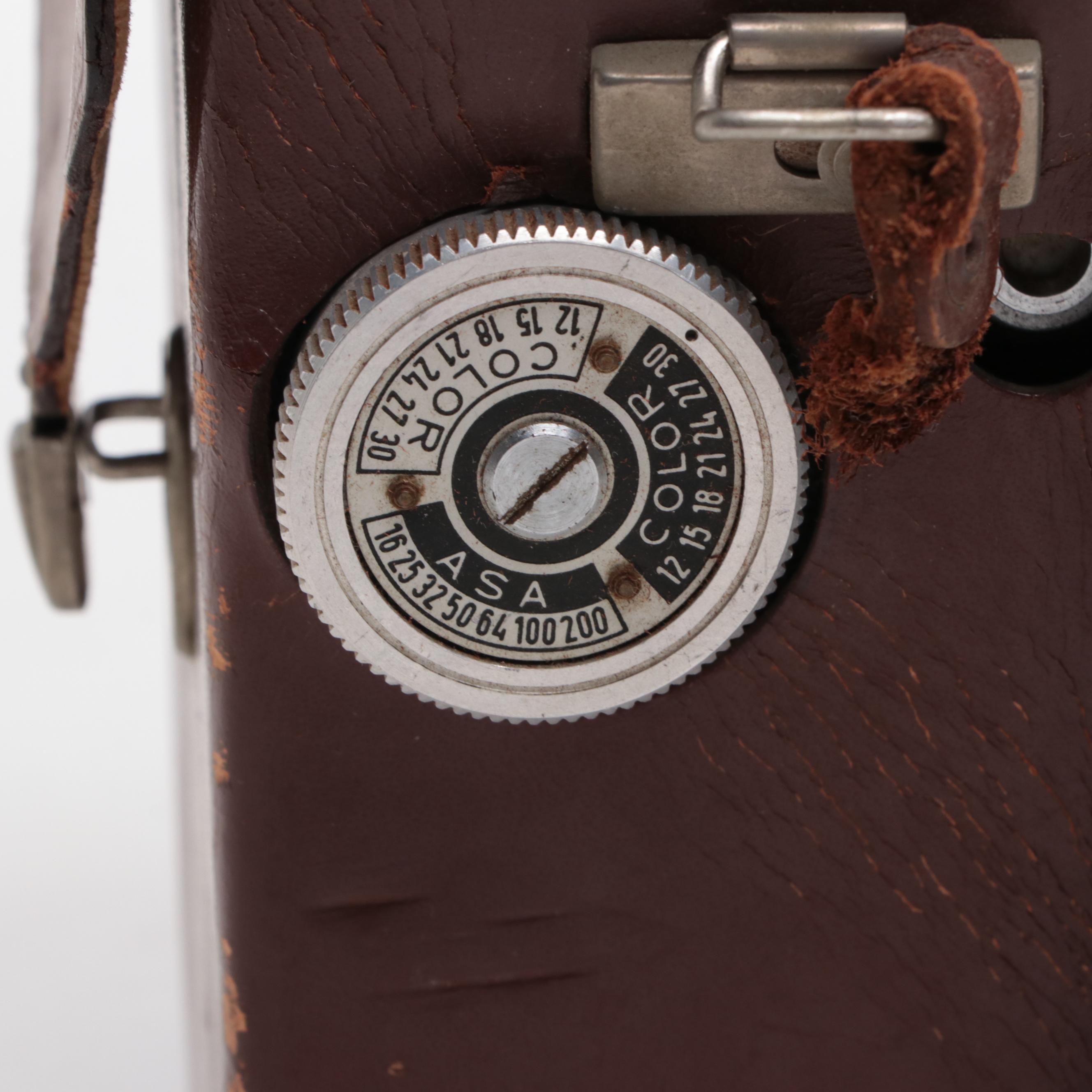 Zeiss Ikon Ikoflex and Nettar Cameras with Paillard-Bolex Movie Camera