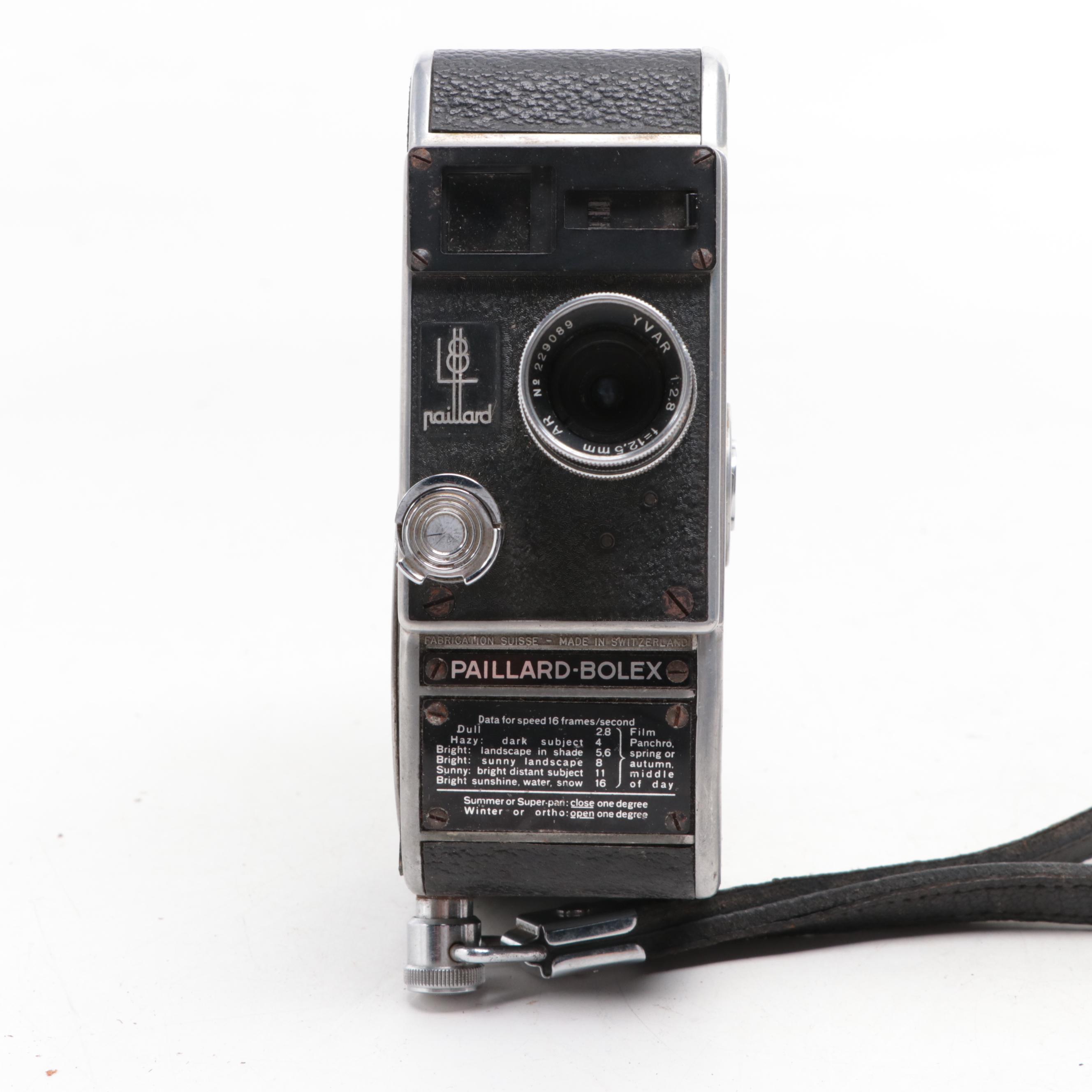 Zeiss Ikon Ikoflex and Nettar Cameras with Paillard-Bolex Movie Camera